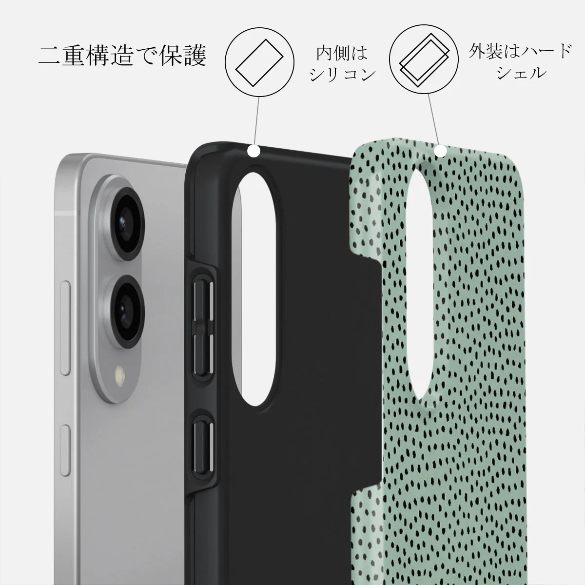 Mint Gelato - Samsung Galaxy S25 Edge ケース