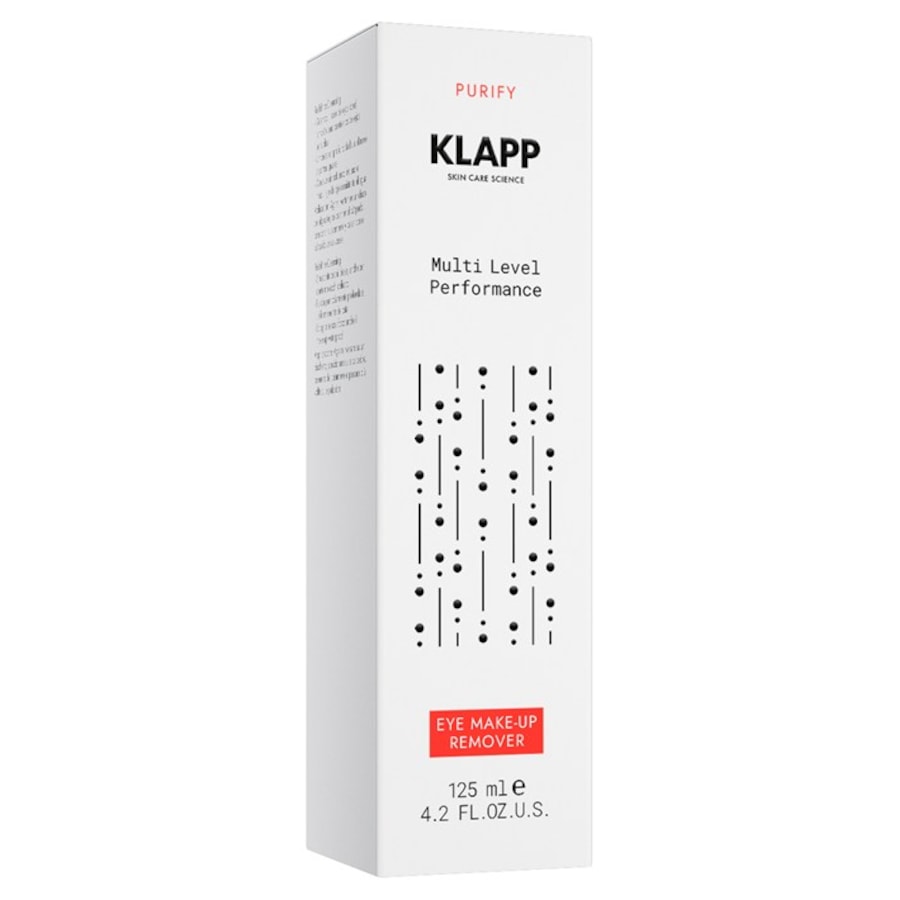 KLAPP Wydajność na wielu poziomach Eye Make Up Remover