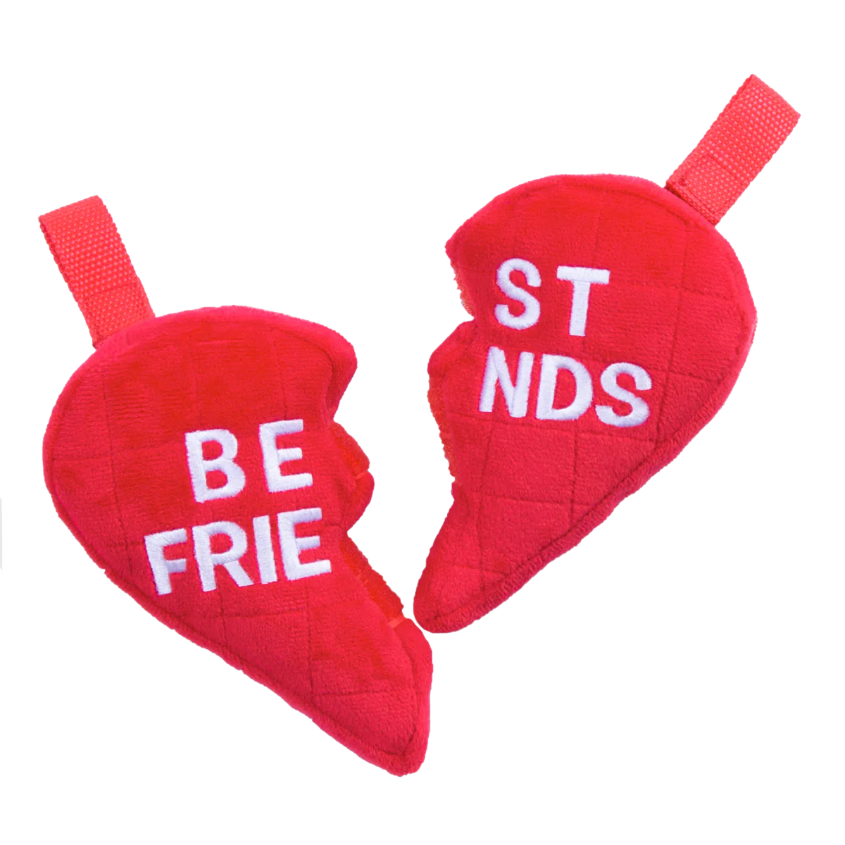 Friends Furever Plush Wearable Tug + Multi-Part Dog Toy
