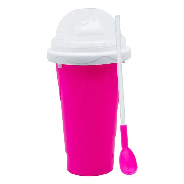 ProKitchen SQUEEZur Instant Slushie Maker Cup | Includes Straw/Spoon | NEW Colors!