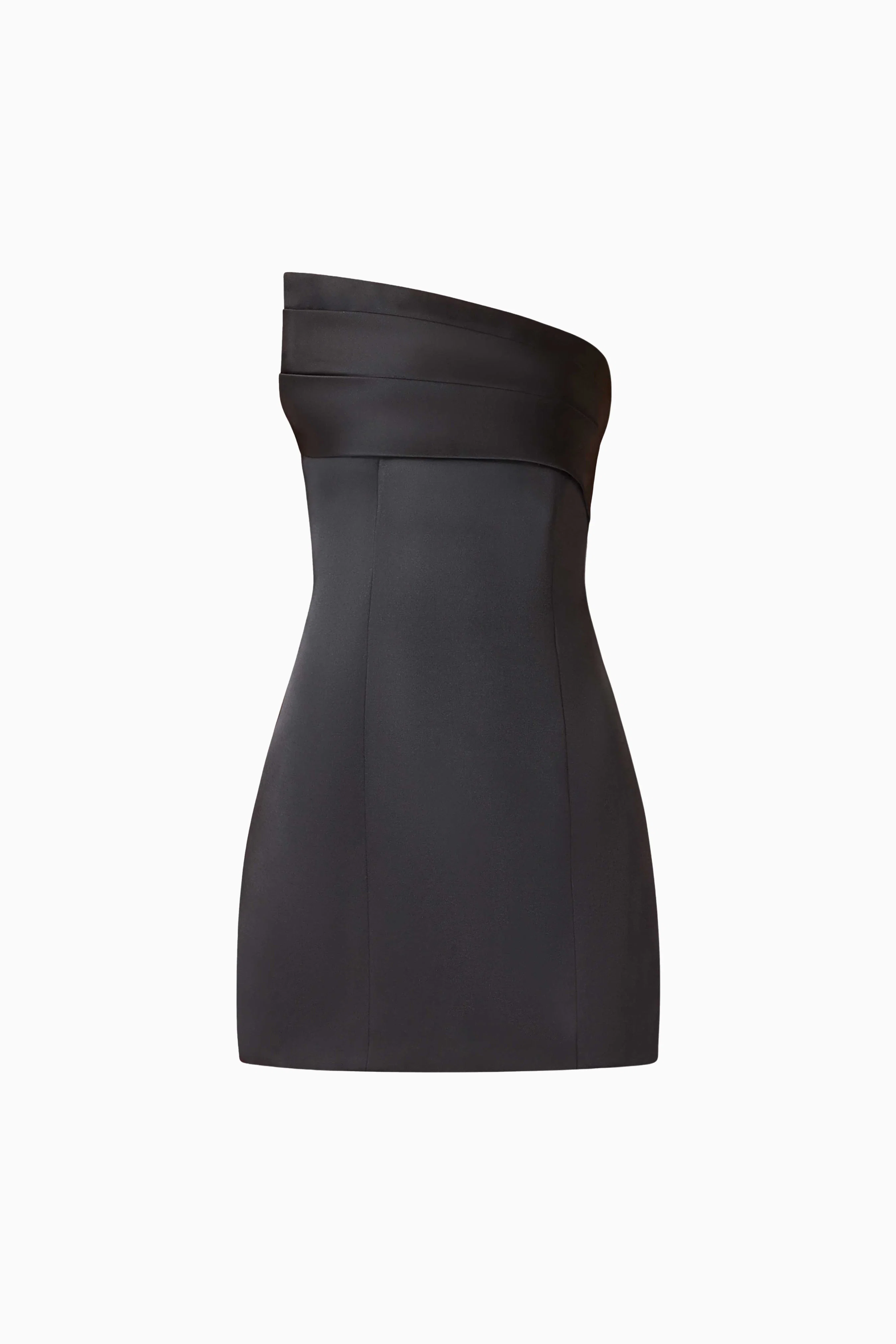 Sydney Strapless Mini Dress in Black