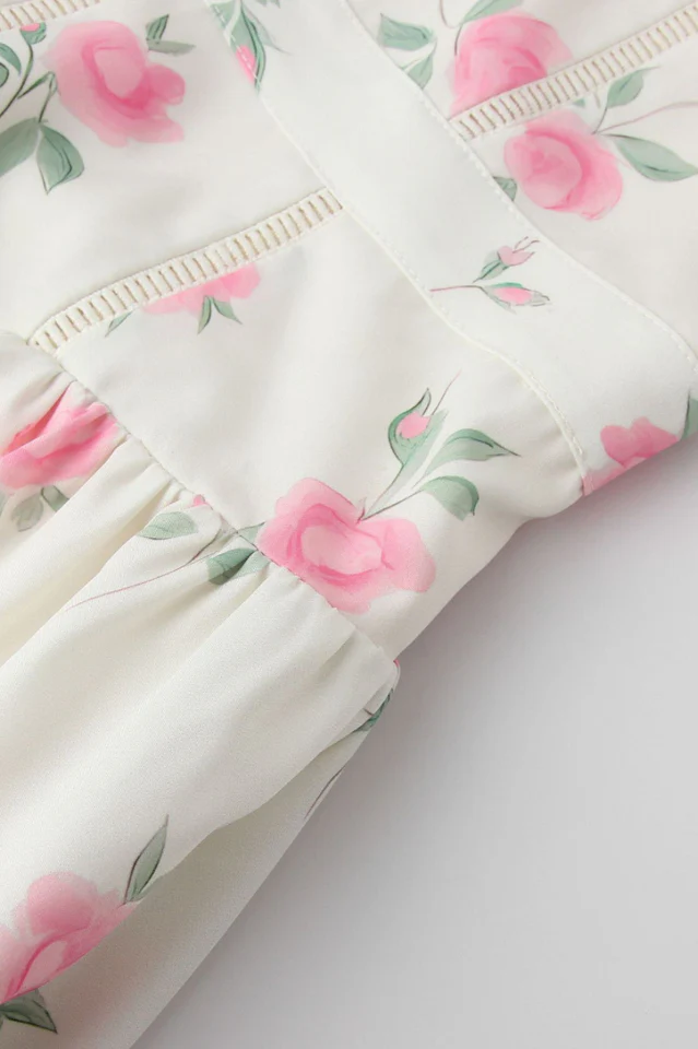 Ysabella Stretch Cotton Mini Sundress