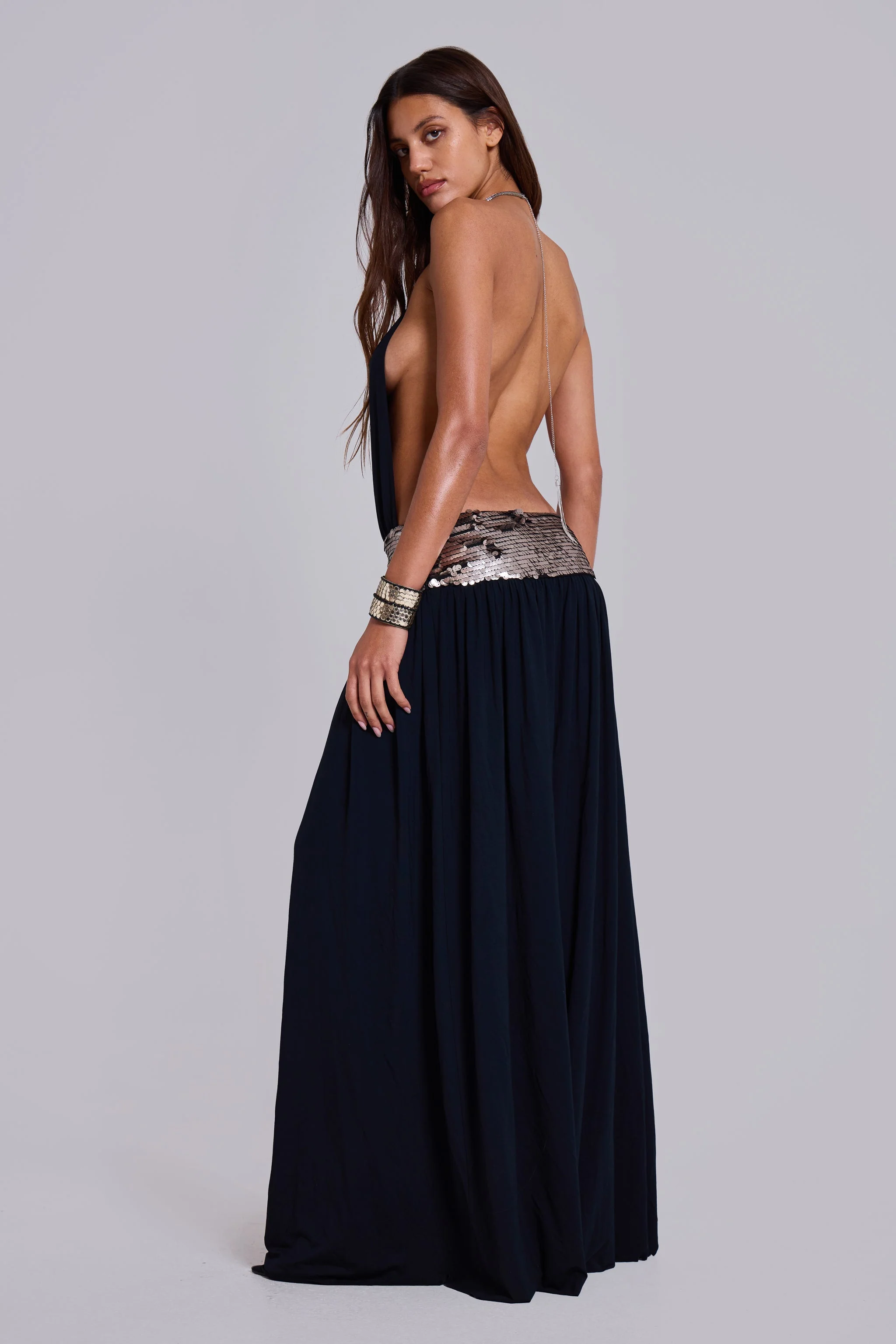 Oryx Maxi Dress with Sequins