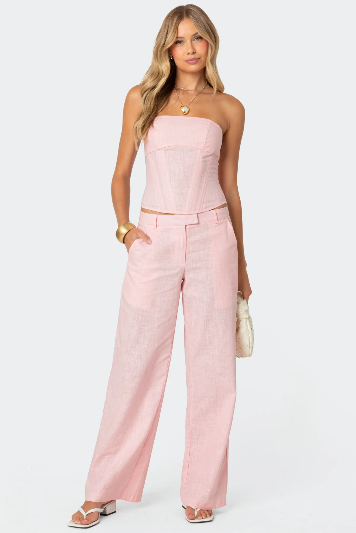 Arya Linen Look Corset
