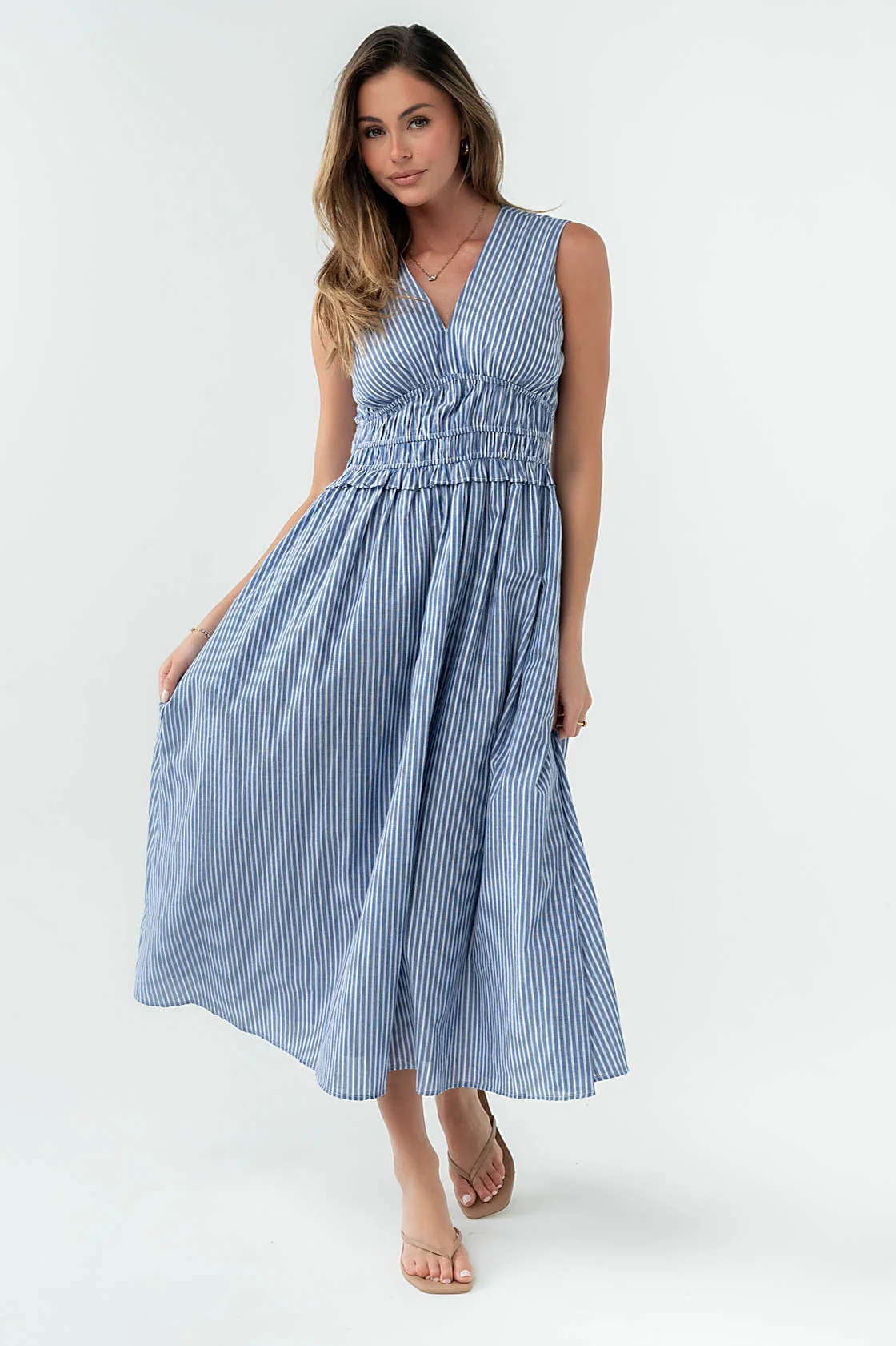 Charlee Striped Maxi Dress - FINAL SALE