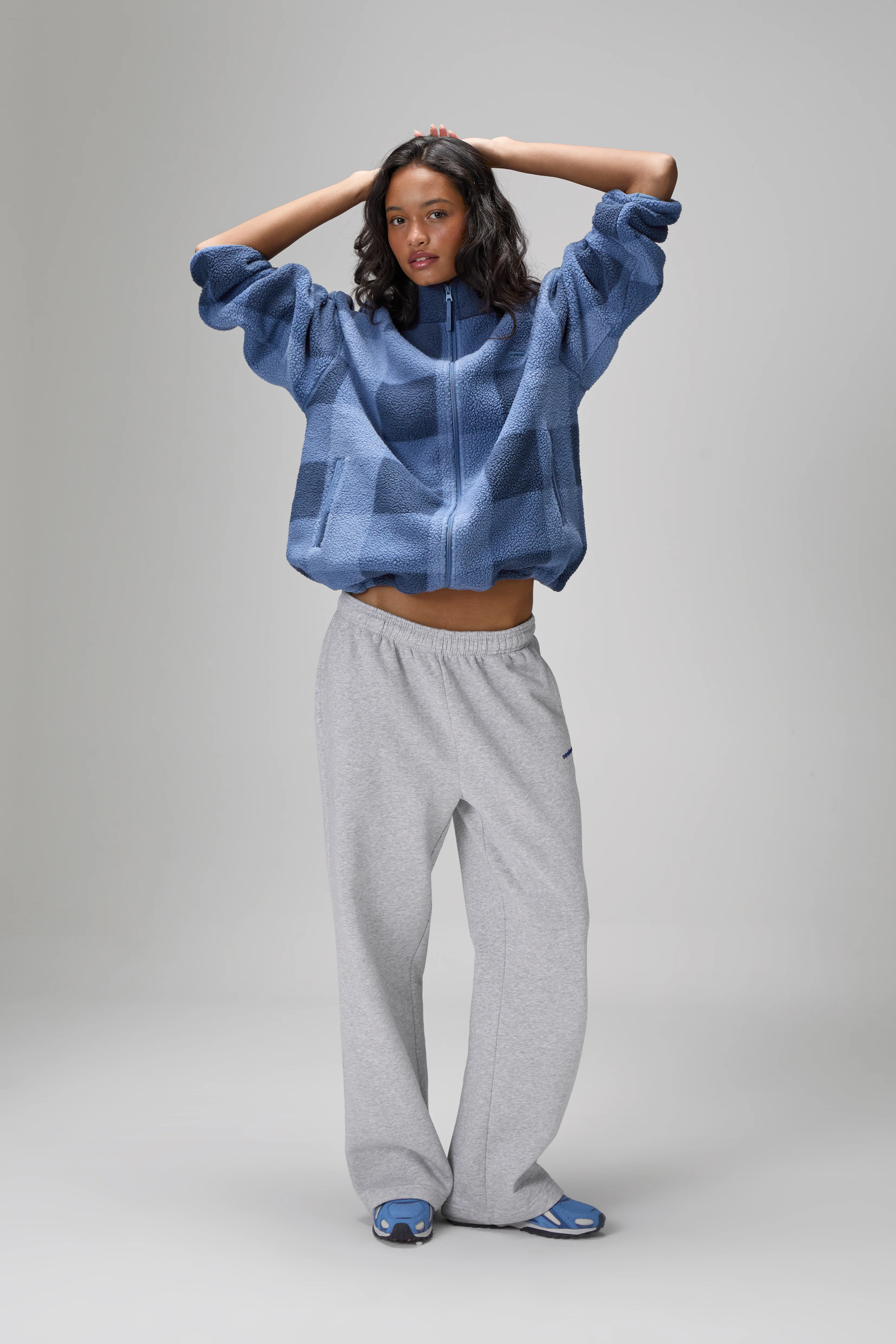 Farley Fleece in Blue