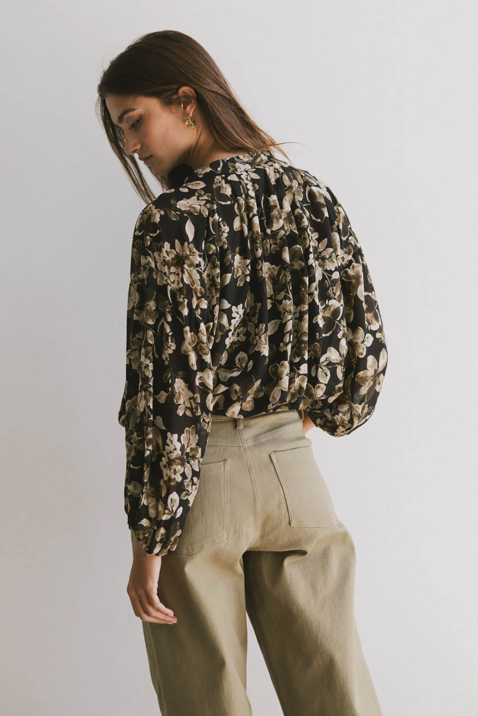 Yasmeen Blouse in Black