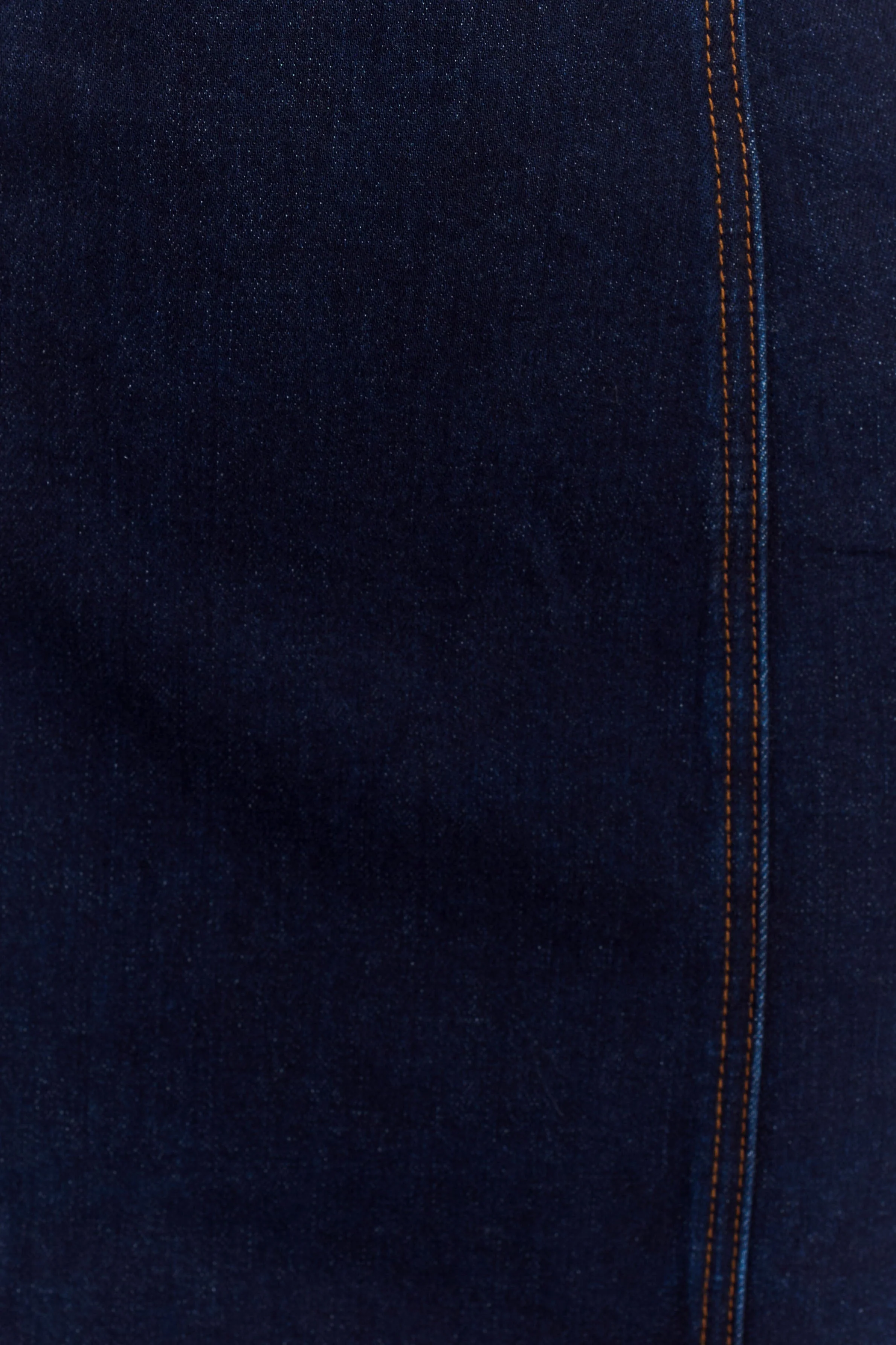 Raesha Frill Denim Mini Dress - Indigo Blue