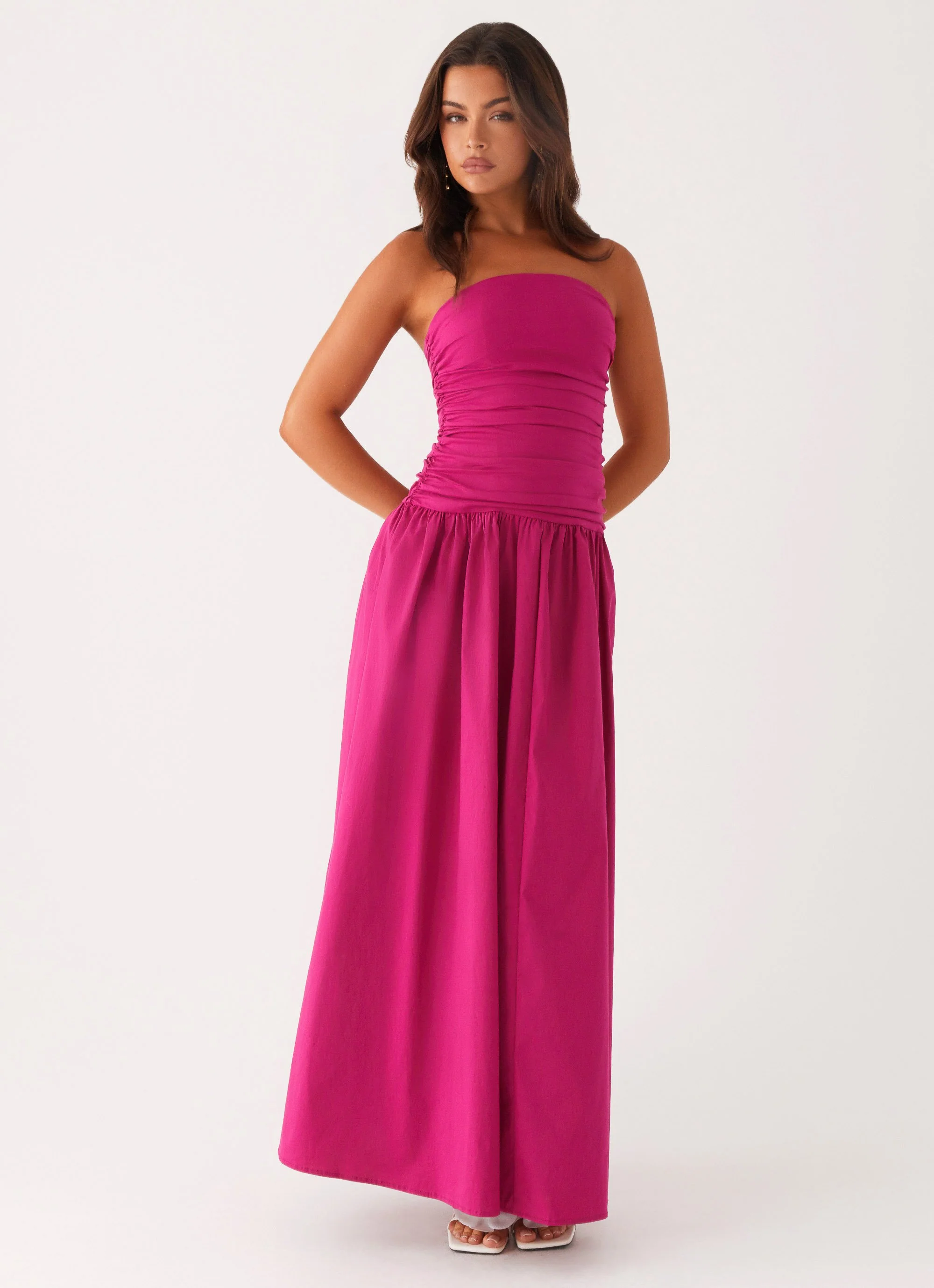 Carmel Maxi Dress - Fuchsia - luluinthesky