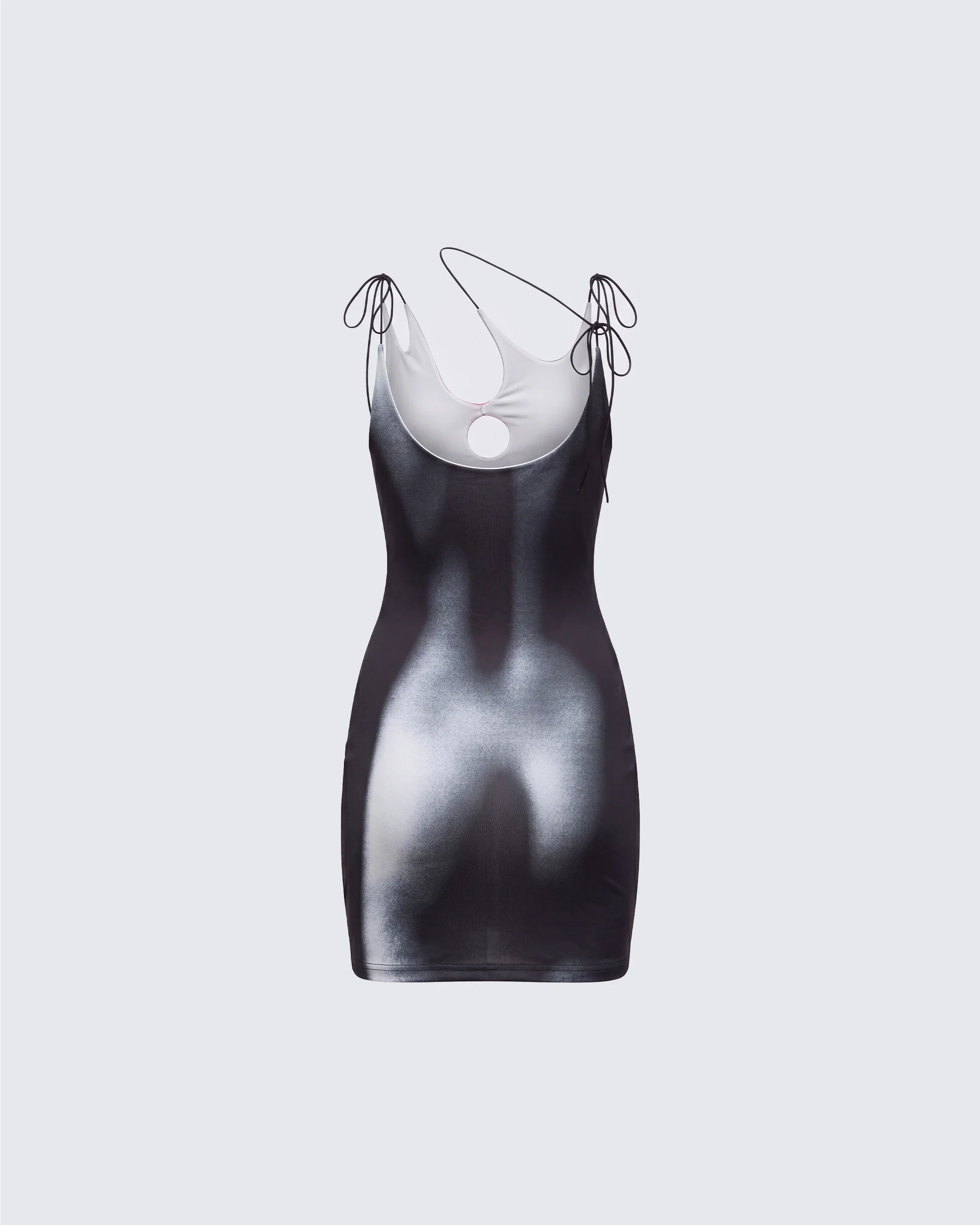 Sabrina Body Print Mini Dress