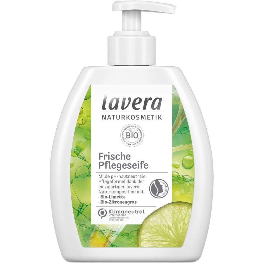 Lavera Pielęgnacja dłoni Liquid Soap Limonka i trawa cytrynowa