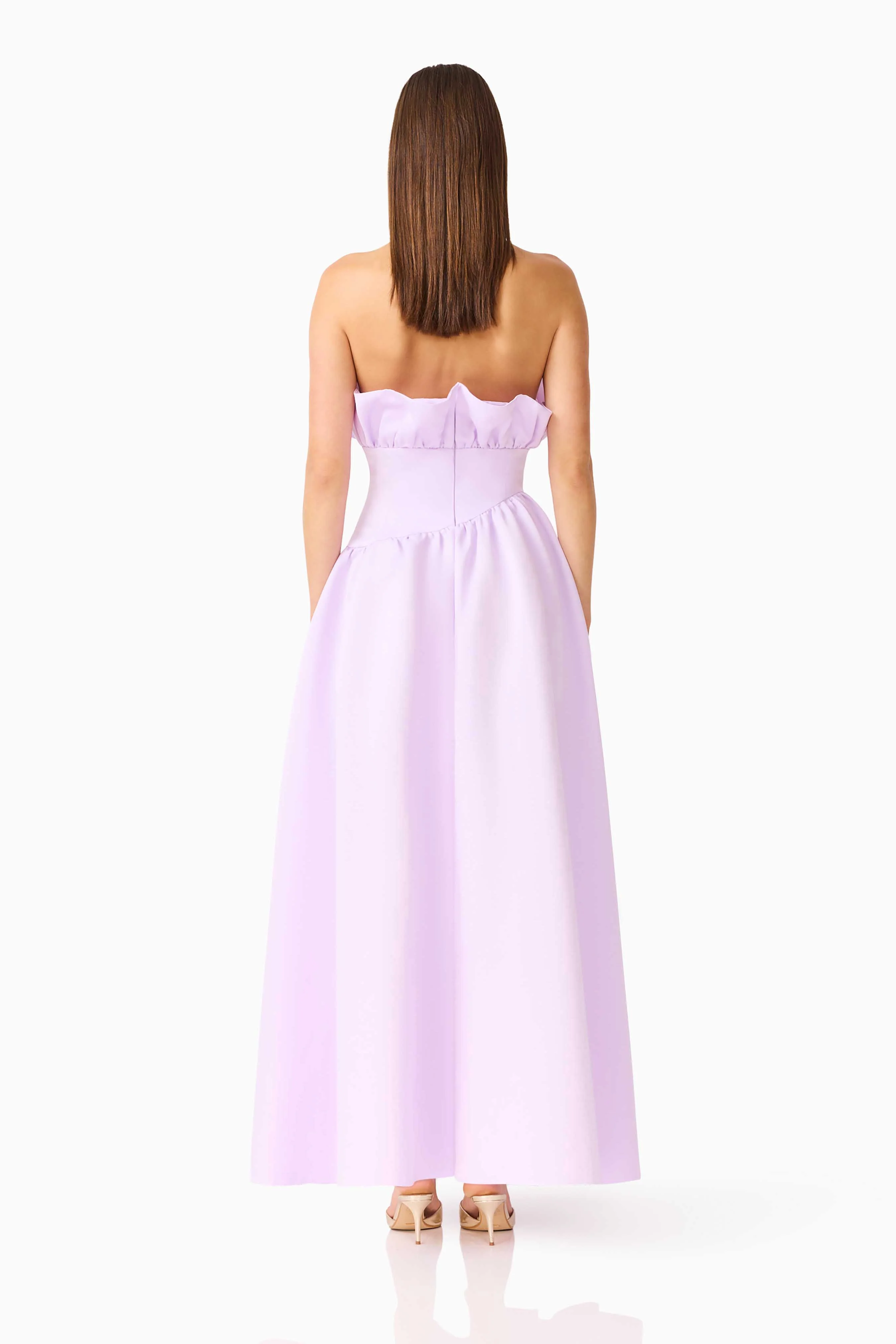 Laurel Sleeveless Maxi Dress in Purple