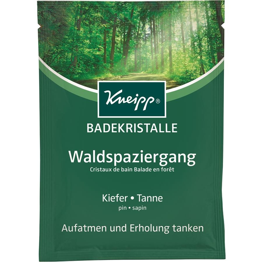 Kneipp Bath crystals Spacer po lesie z kryształami kąpieli