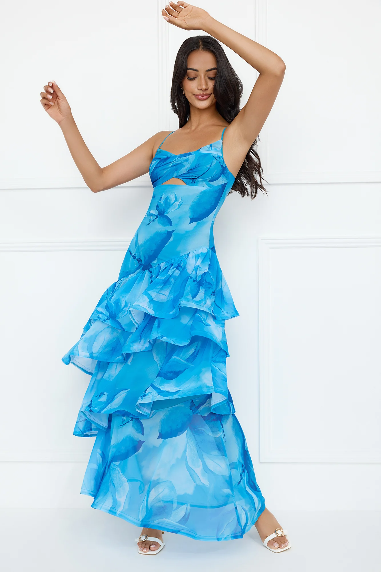 Twist And Tonic Maxi Dress Blue