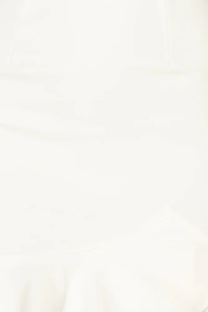 Take The Reigns Dress White
