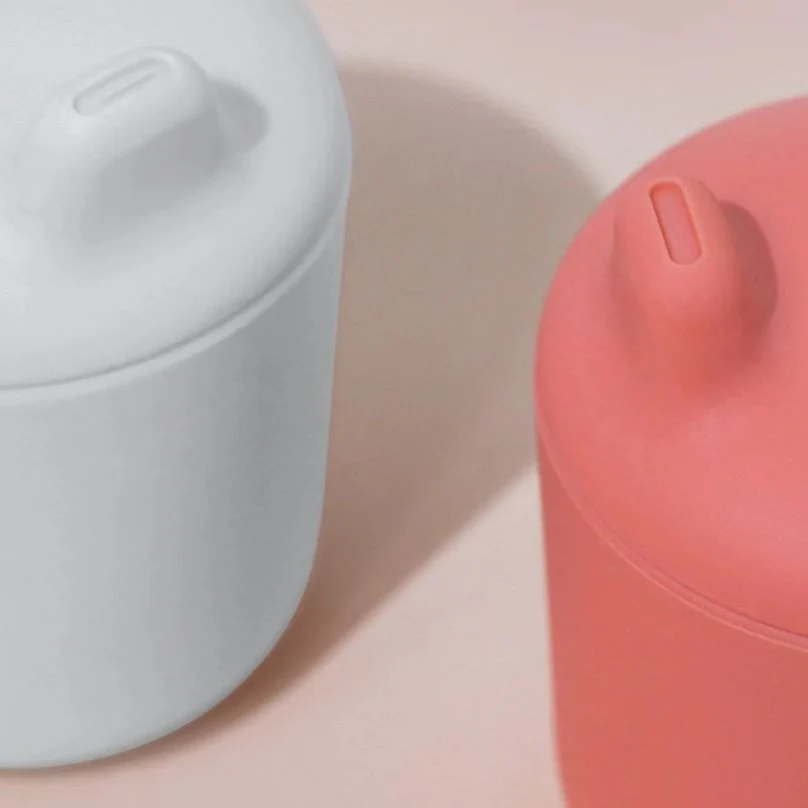 Vogeelle Silicone Leakproof Sippy Cup - Cloud
