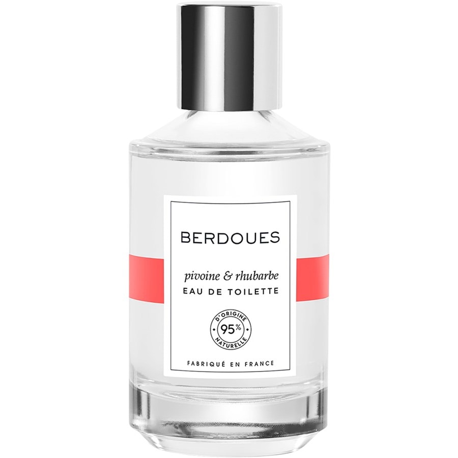 Berdoues Eaux de Toilette 95% Organics Pivoine & Rhubarb Pivoine & Rhubarbe