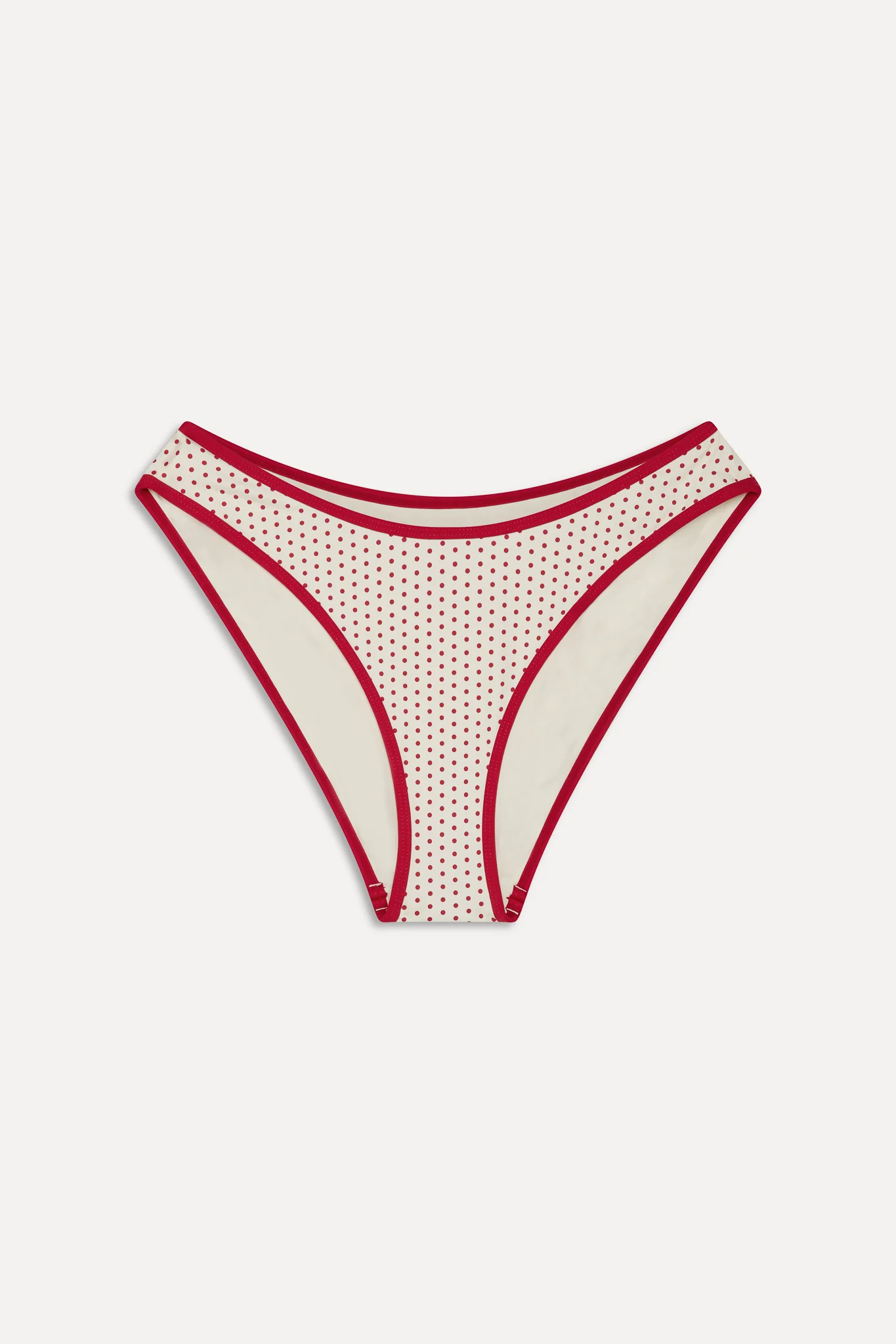 x BELLA HADID Catalina Bikini Bottom - Strawberry Polka Dot