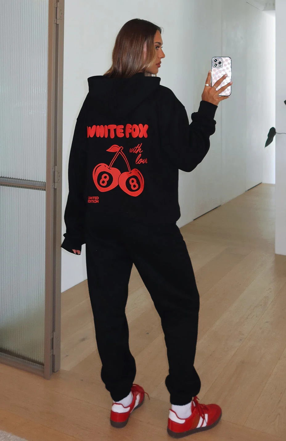 With Love In The Moment Sweatpants Black