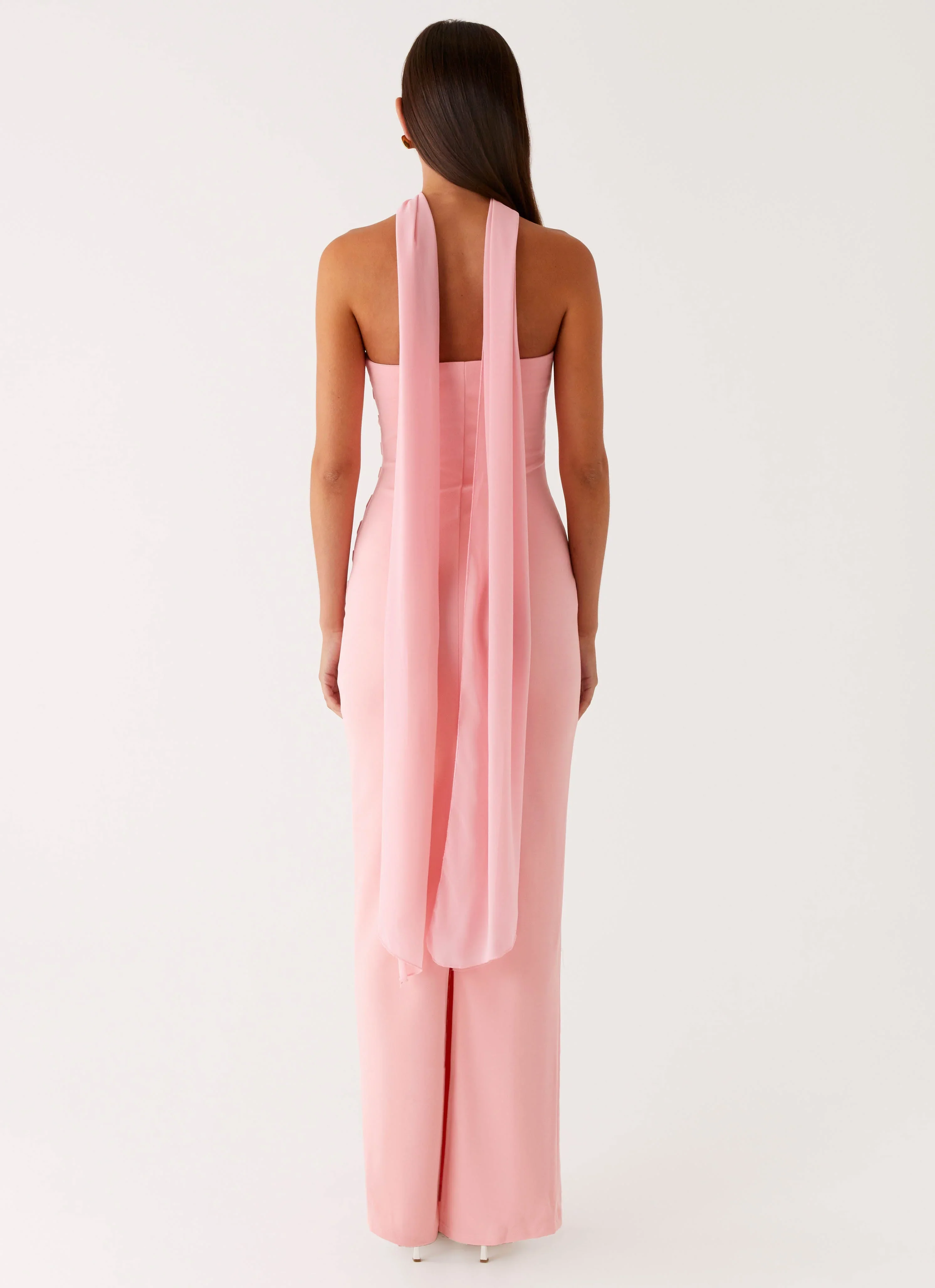 Libra Maxi Dress - Pink