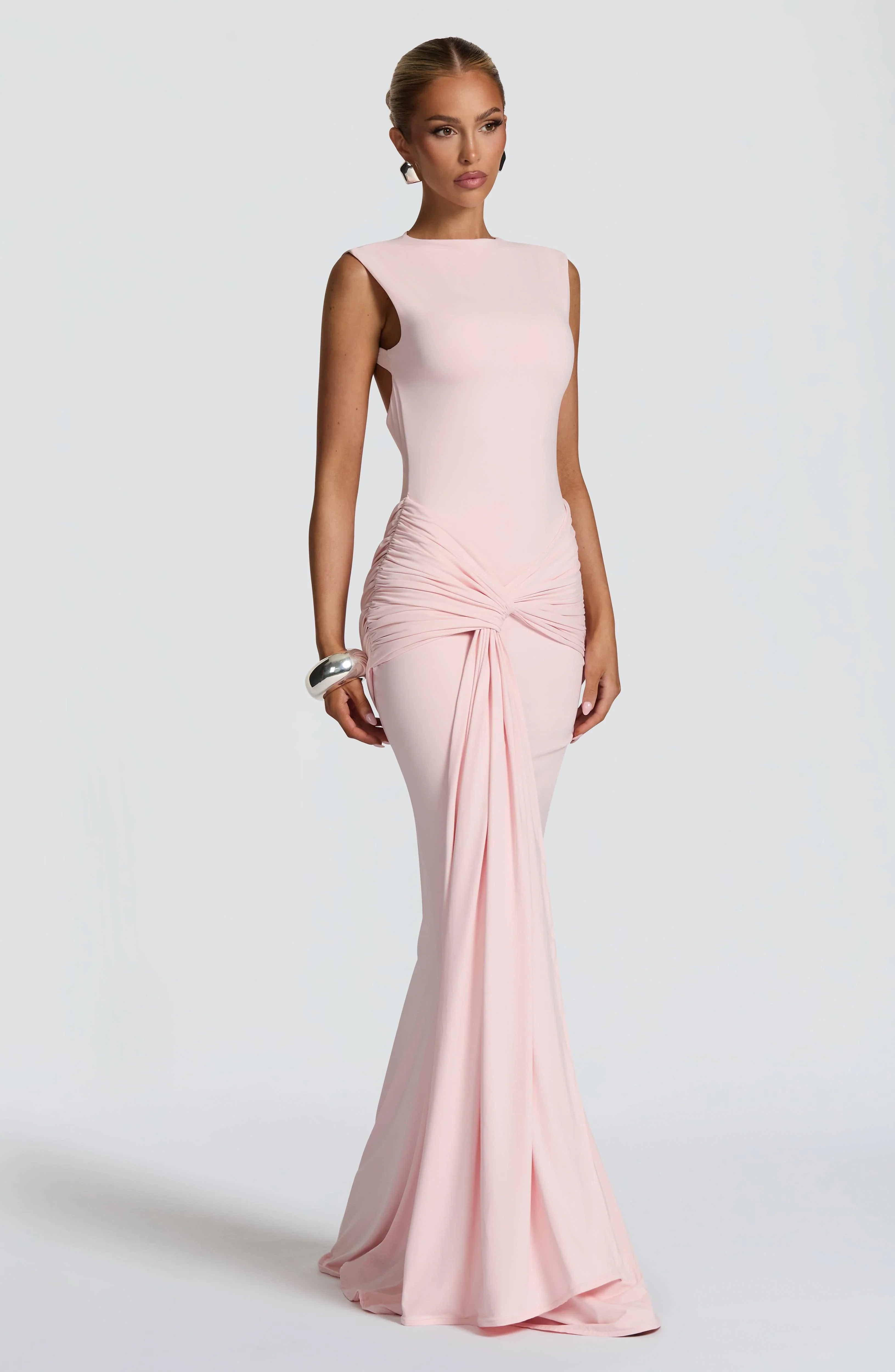 Lorenza Maxi Dress - Blush