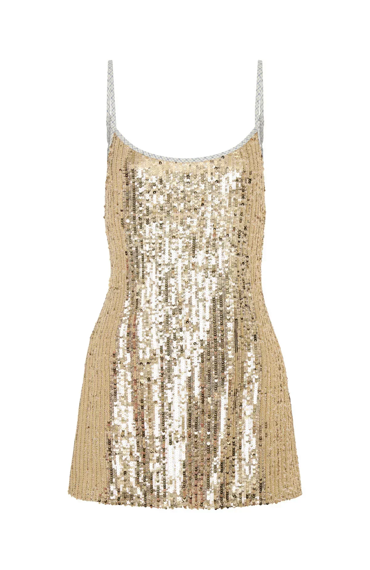 Sizzling Mirage Sequin Mini Dress Gold - luluinthesky