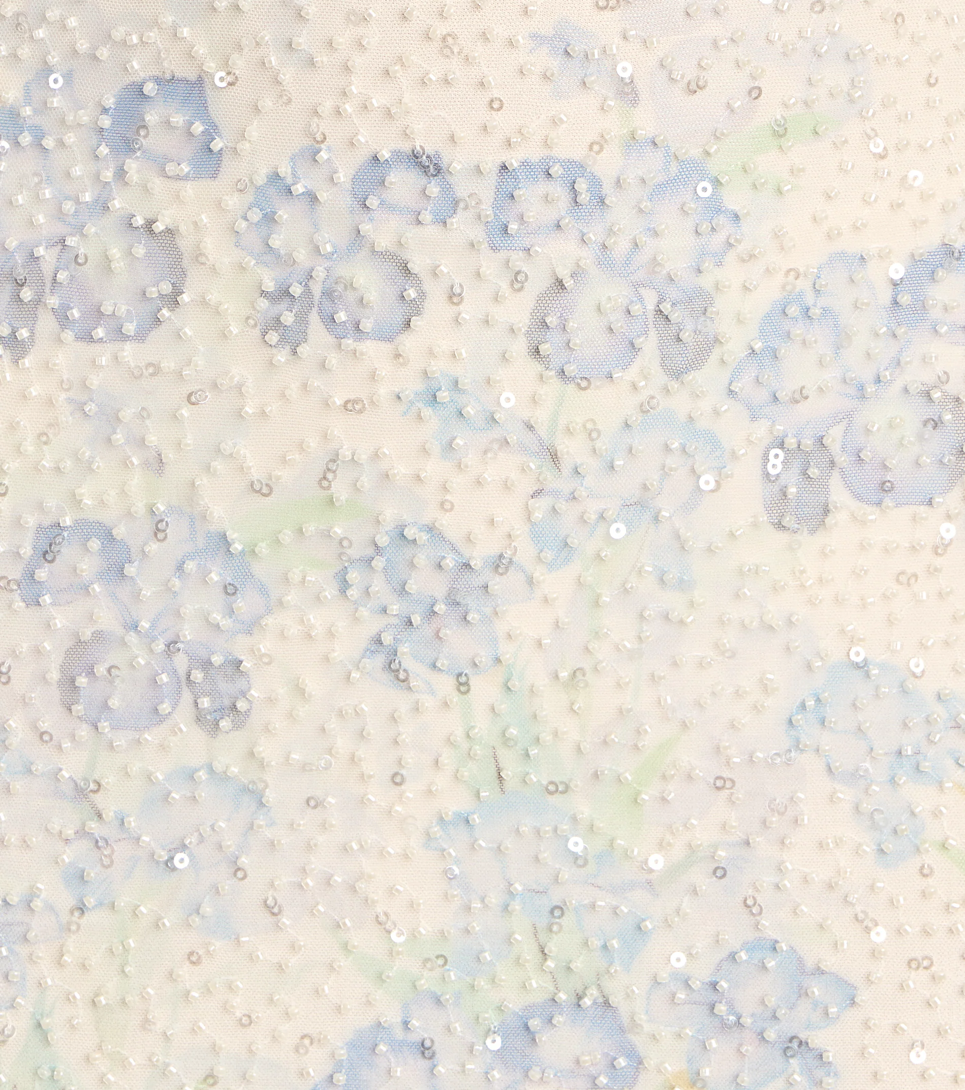 Katherine Floral Beaded Bodycon Mini Dress