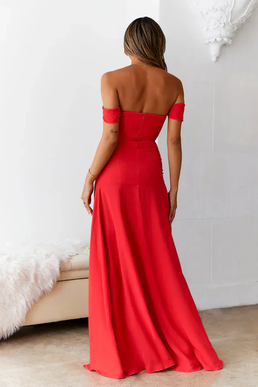 Blushing Cinderella Maxi Dress - luluinthesky
