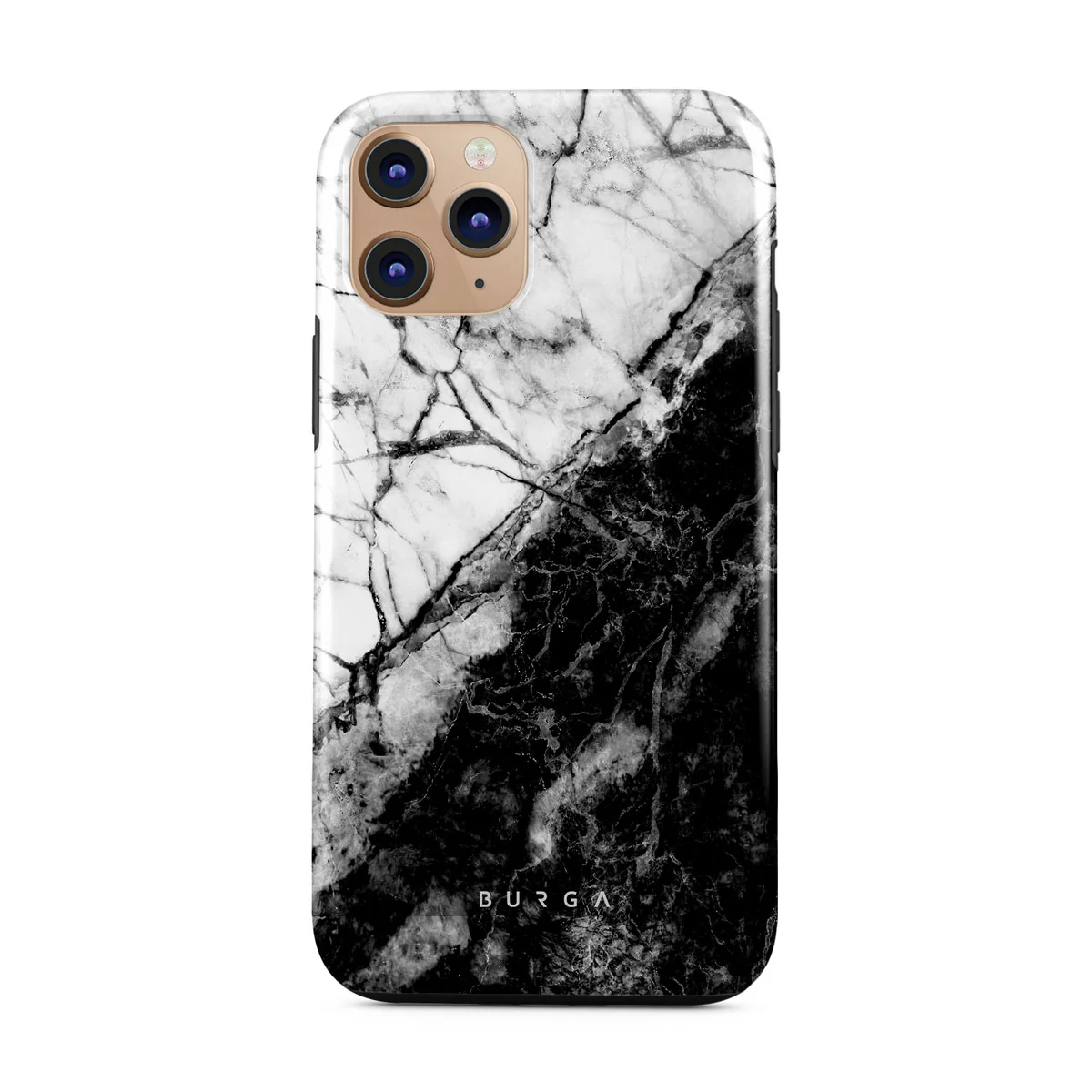 Fatal Contradiction - Black & White Marble iPhone 11 Pro ケース