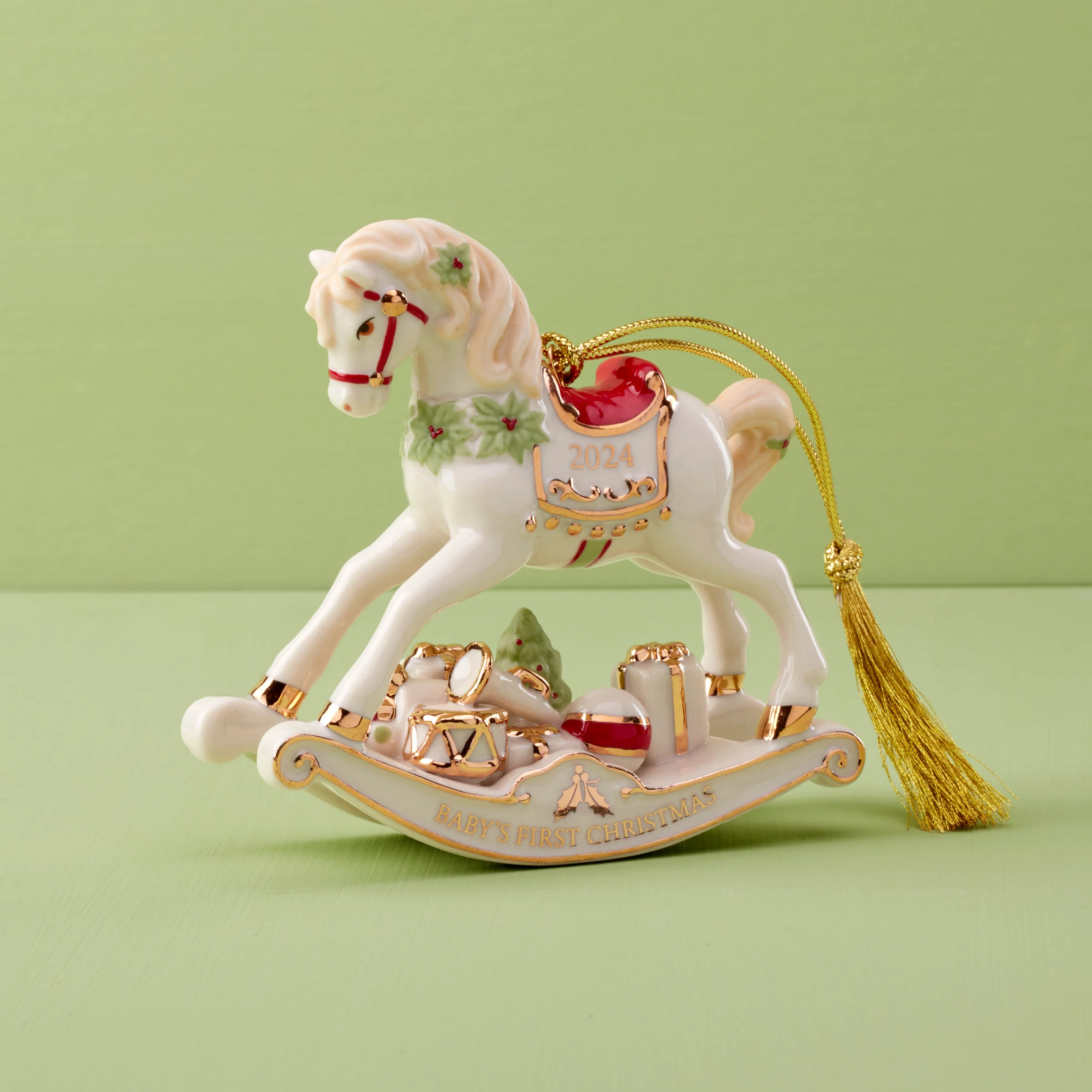 2024 Vintage Rocking Horse Ornament
