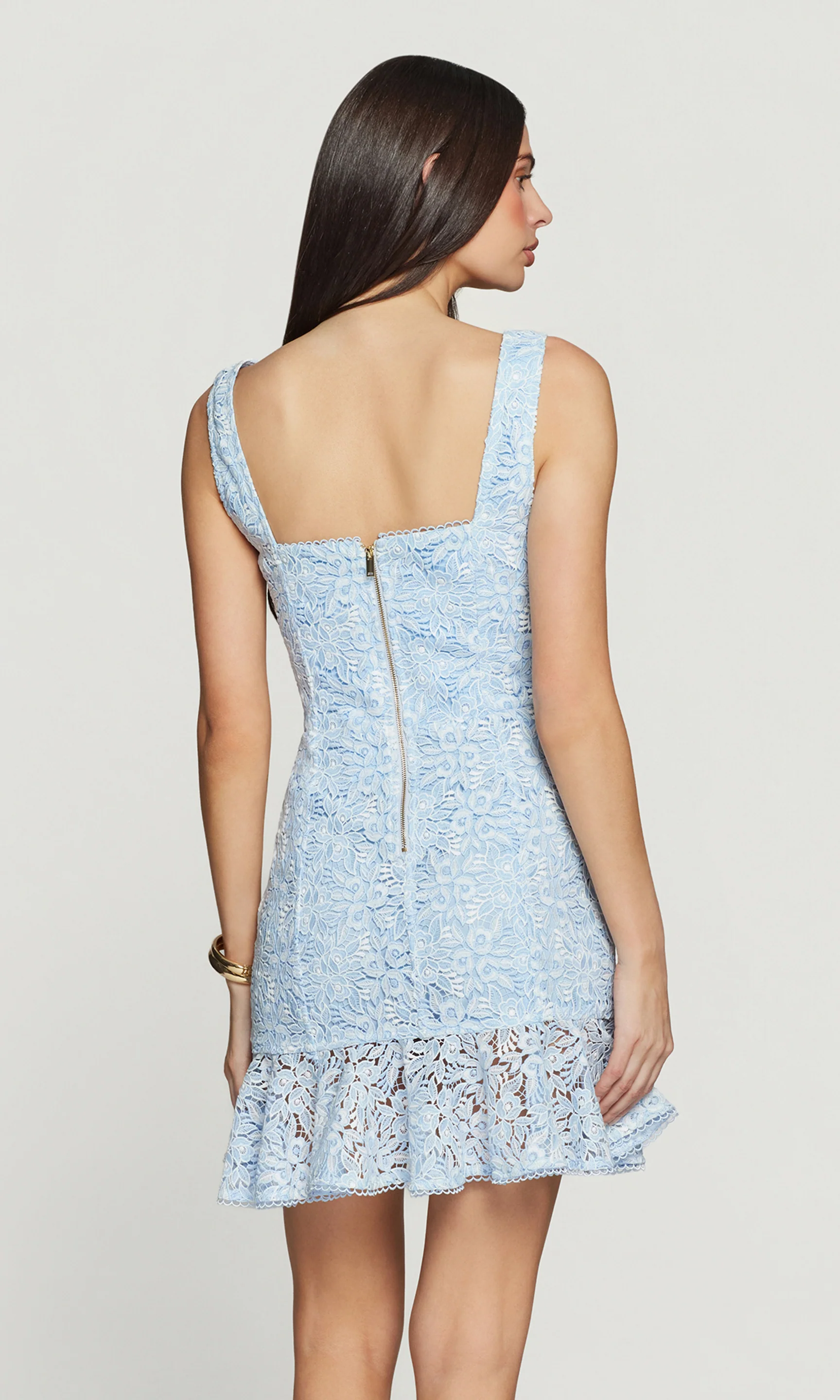 Celena Two Tone Lace Dress