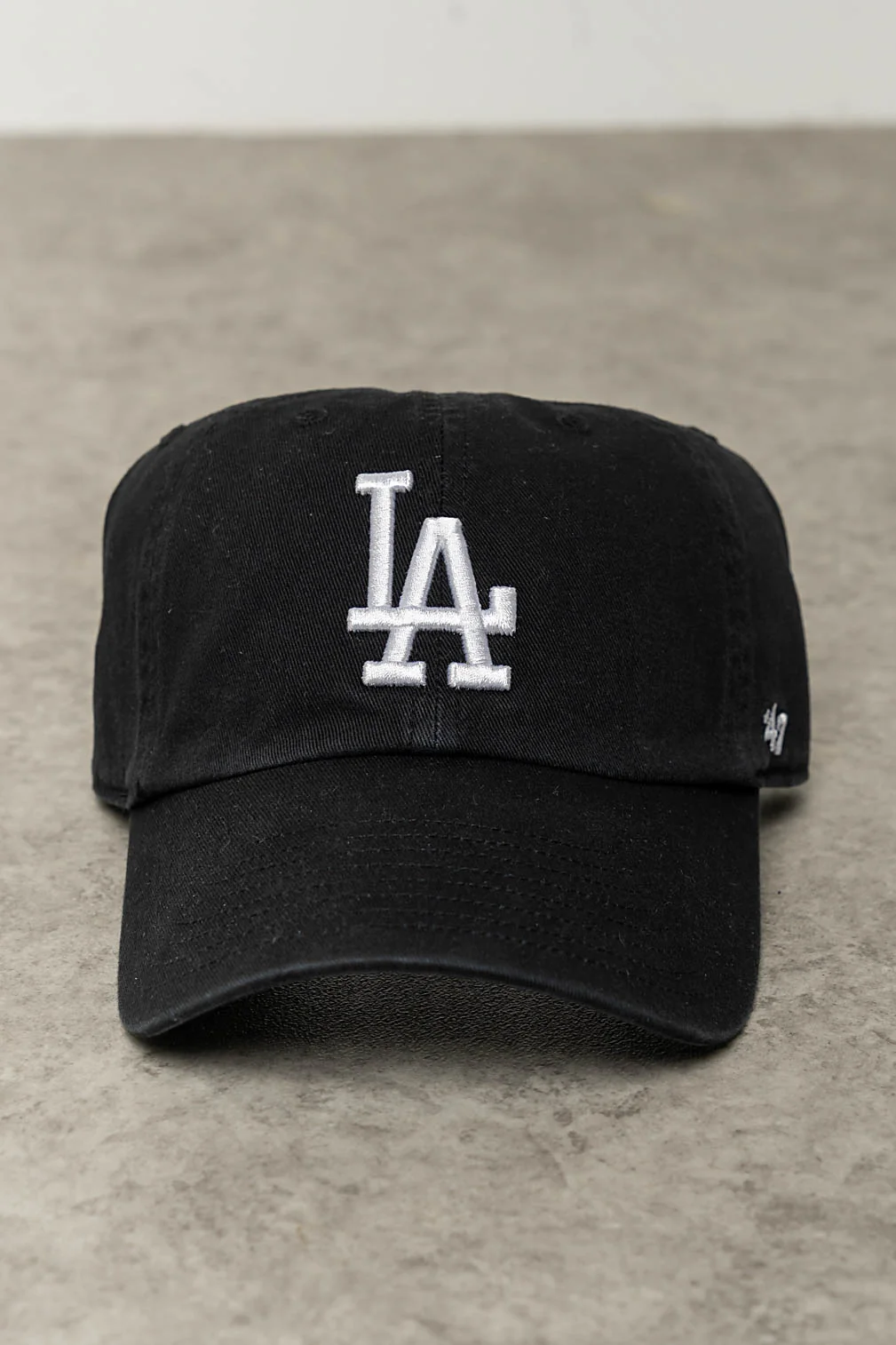 Los Angeles Dodgers Baseball Cap in Black