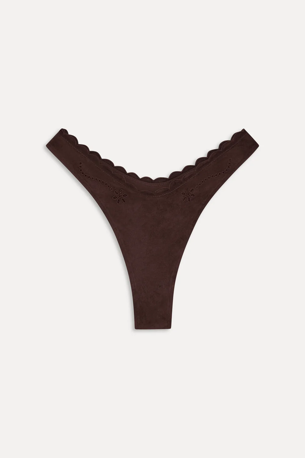Full Moon Suede Bikini Bottom - Desert Suede