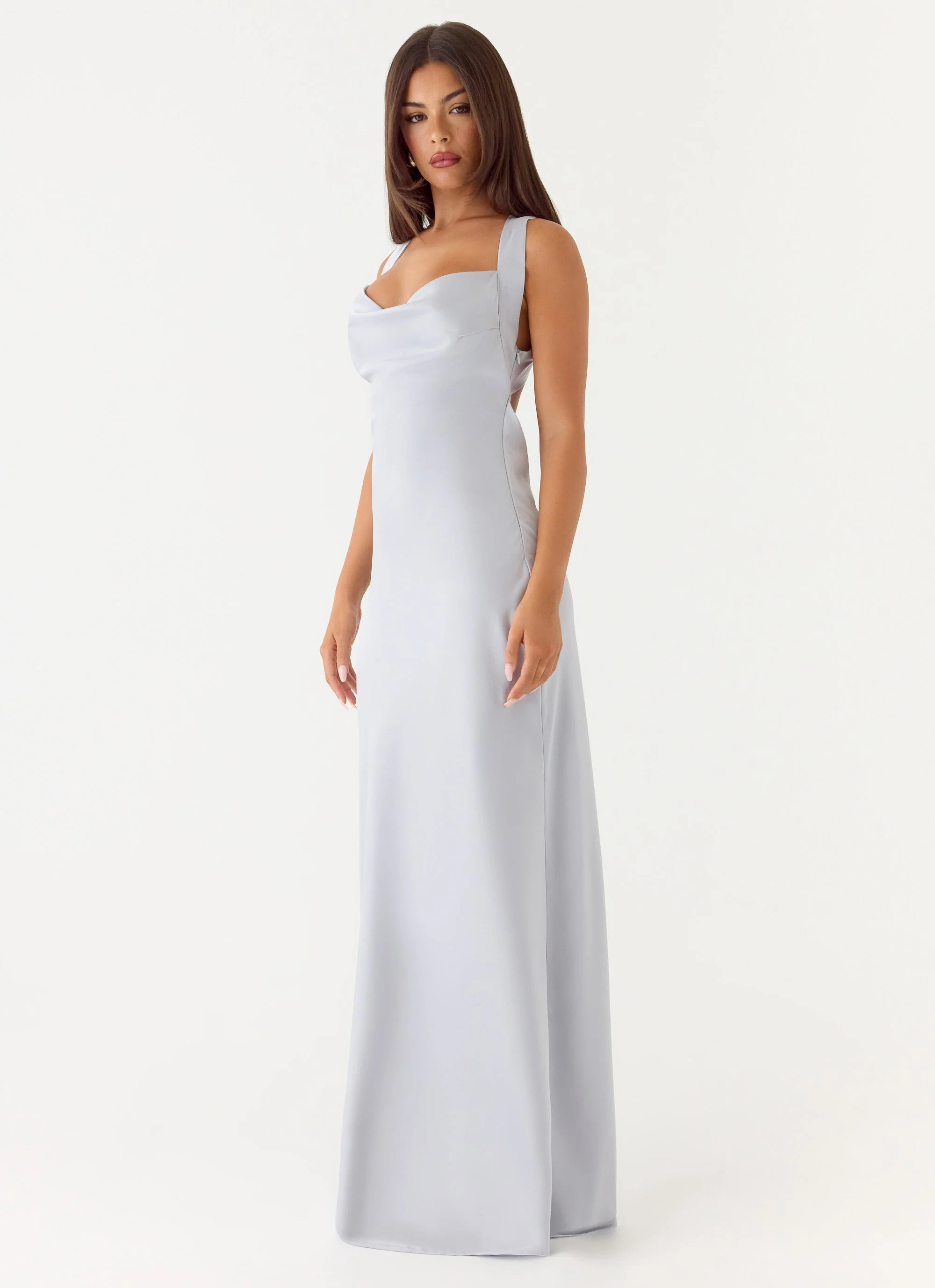 Zandie Maxi Dress - Misty Blue