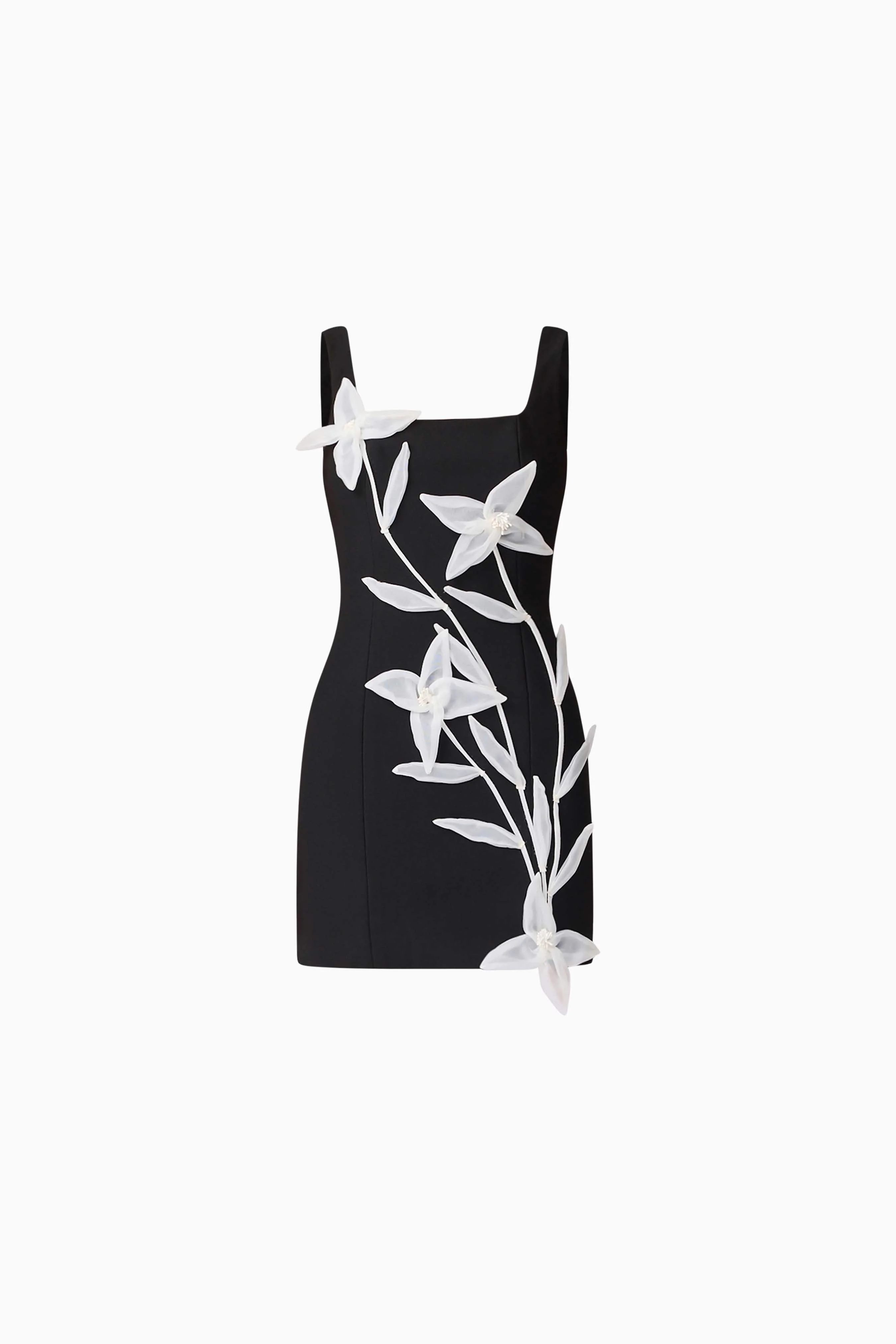 Ilaria Party Mini Dress in Black
