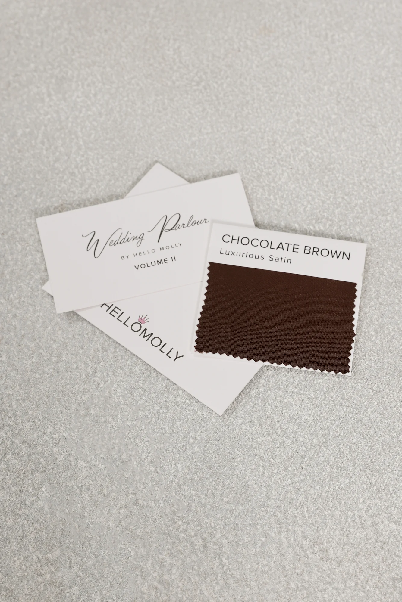 Swatch Card Chocolate Brown