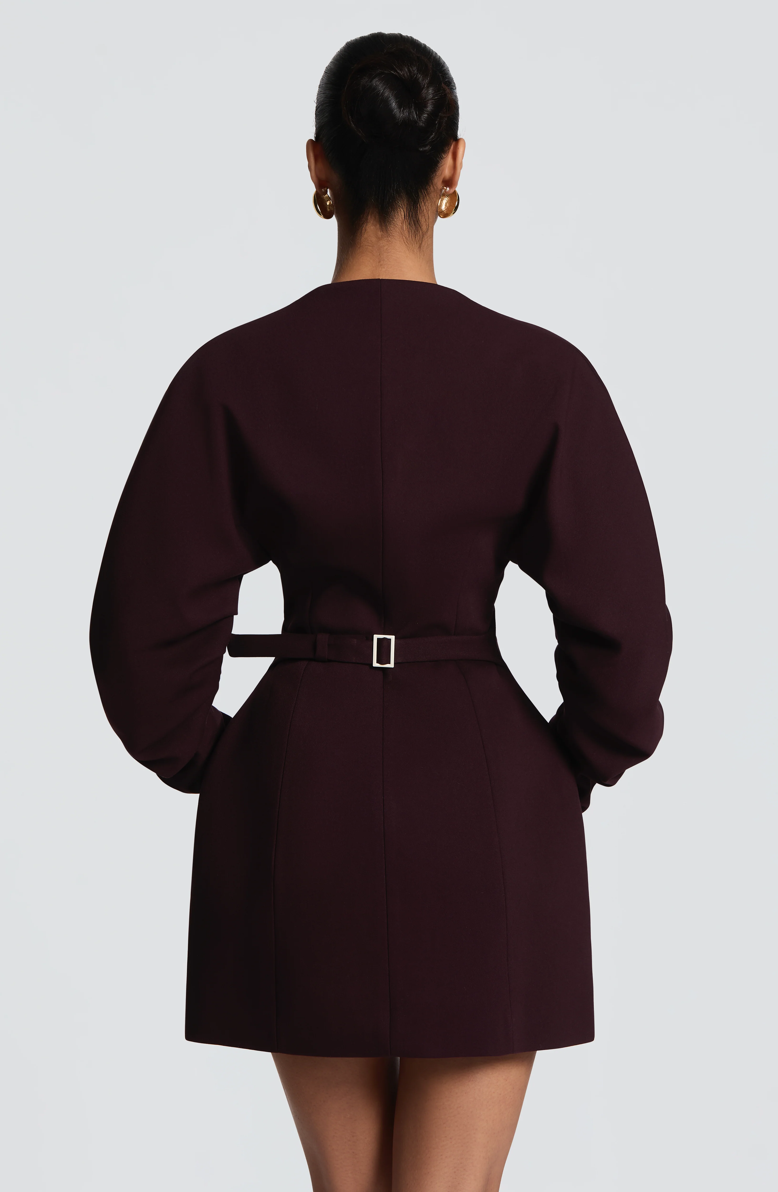 Cody Mini Dress - Plum