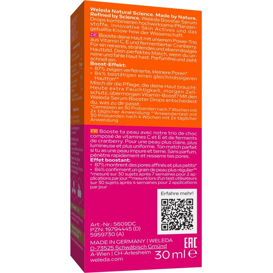 WELEDA Intensive care Pore Refining Serum Drops