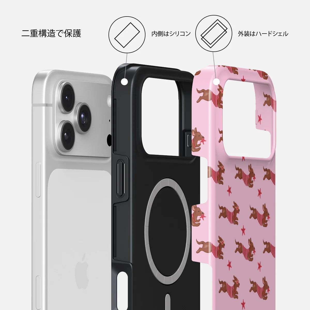 Hot Dog - iPhone 18 Pro ケース