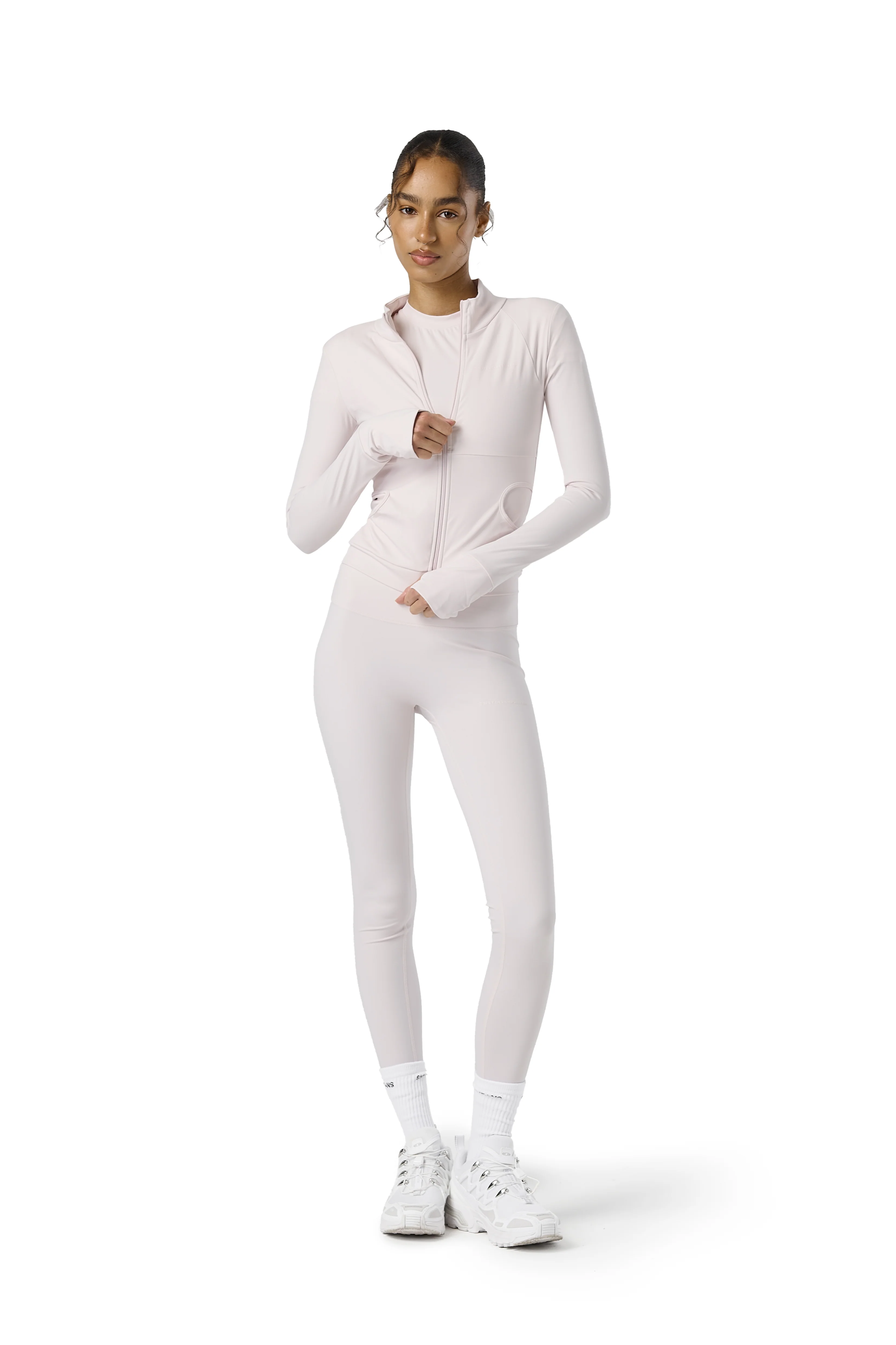 Active Leggings in Soft Pink