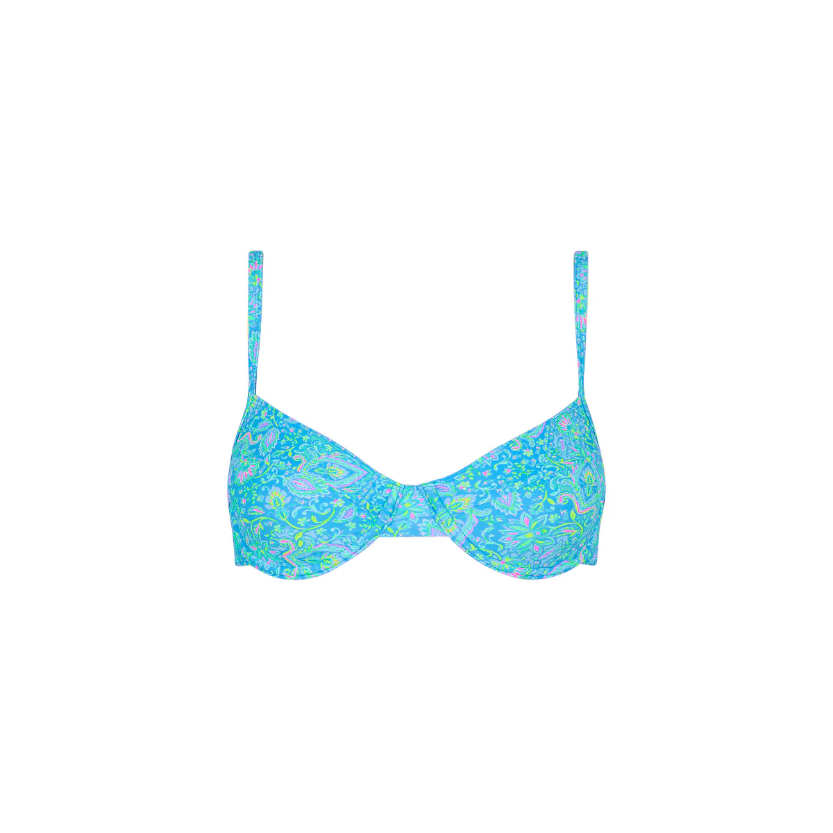Ditzy Underwire Bra Bikini Top - Stargaze