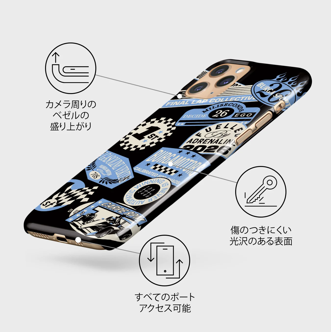 Finish Line - iPhone 11 Pro Max ケース