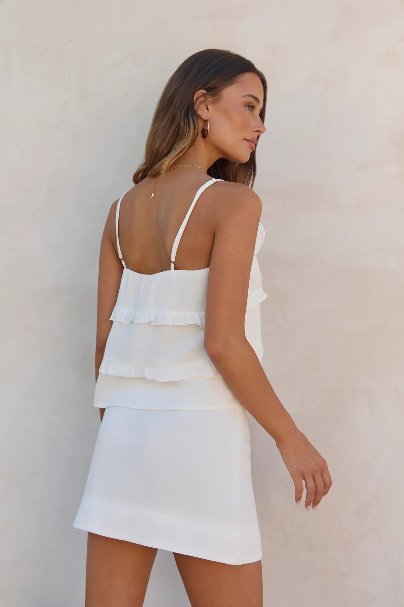 Wave Chaser Top White