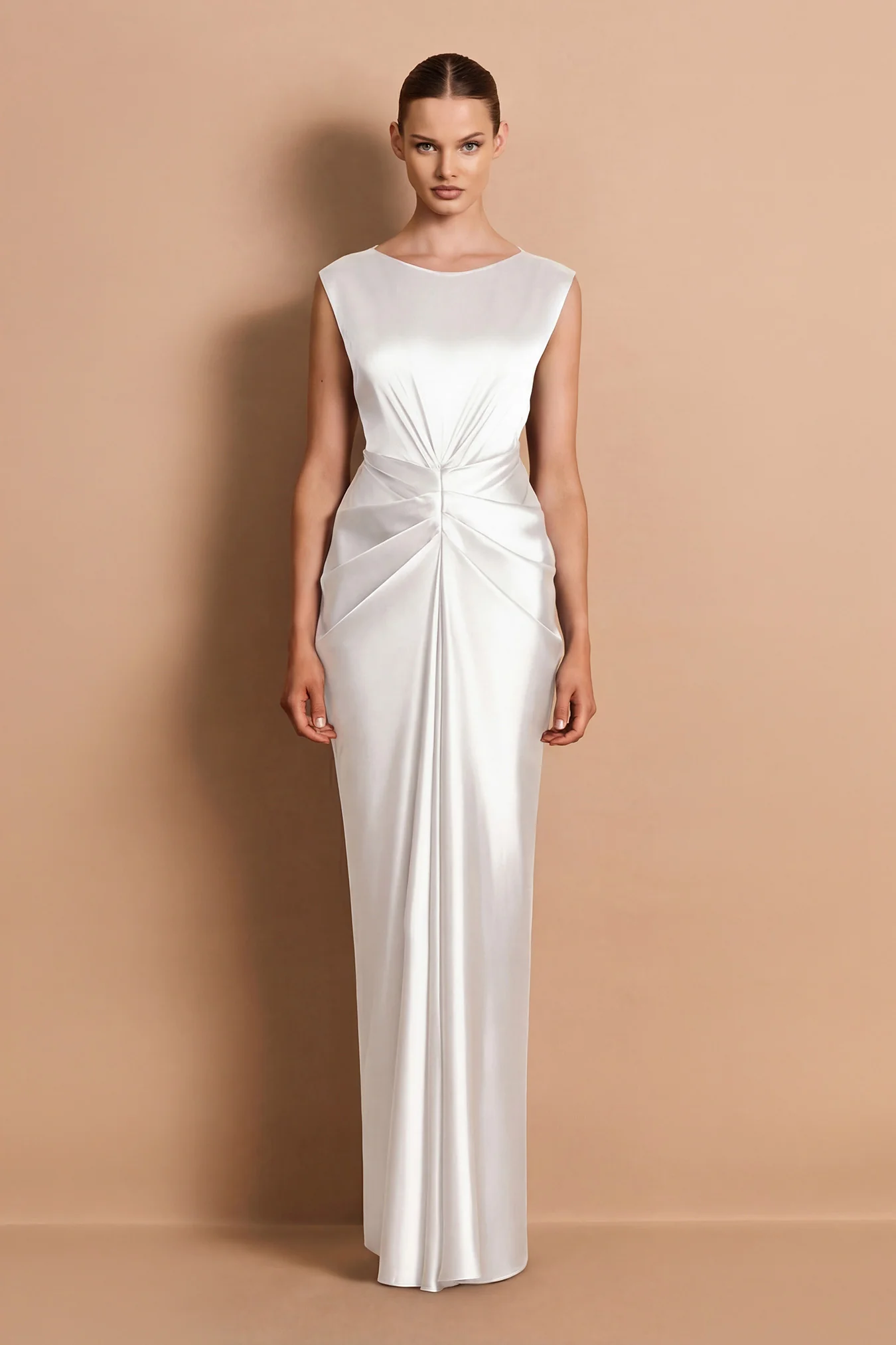 Harlow High Neck Maxi