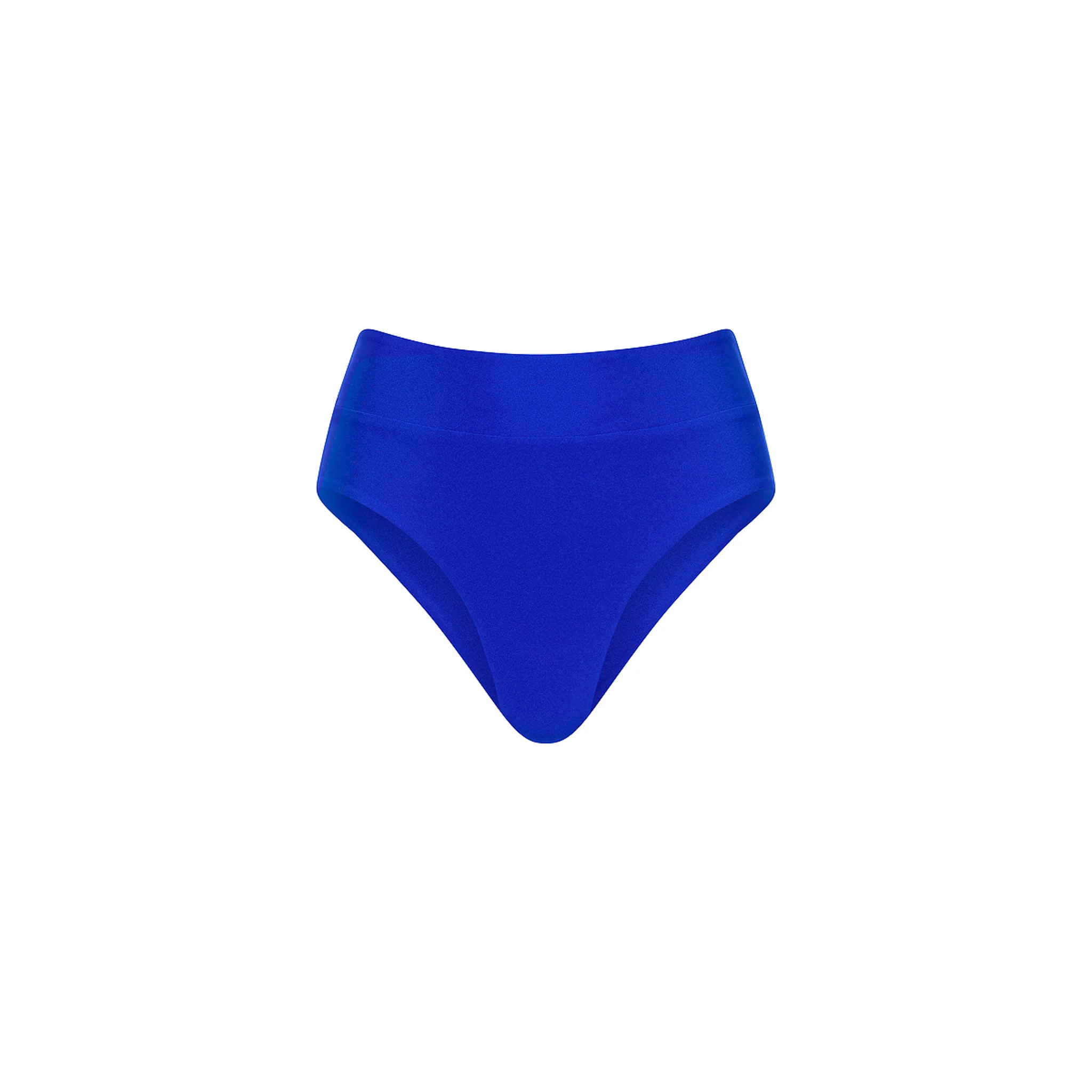 High Hip Cheeky Bikini Bottom - Blue Lagoon