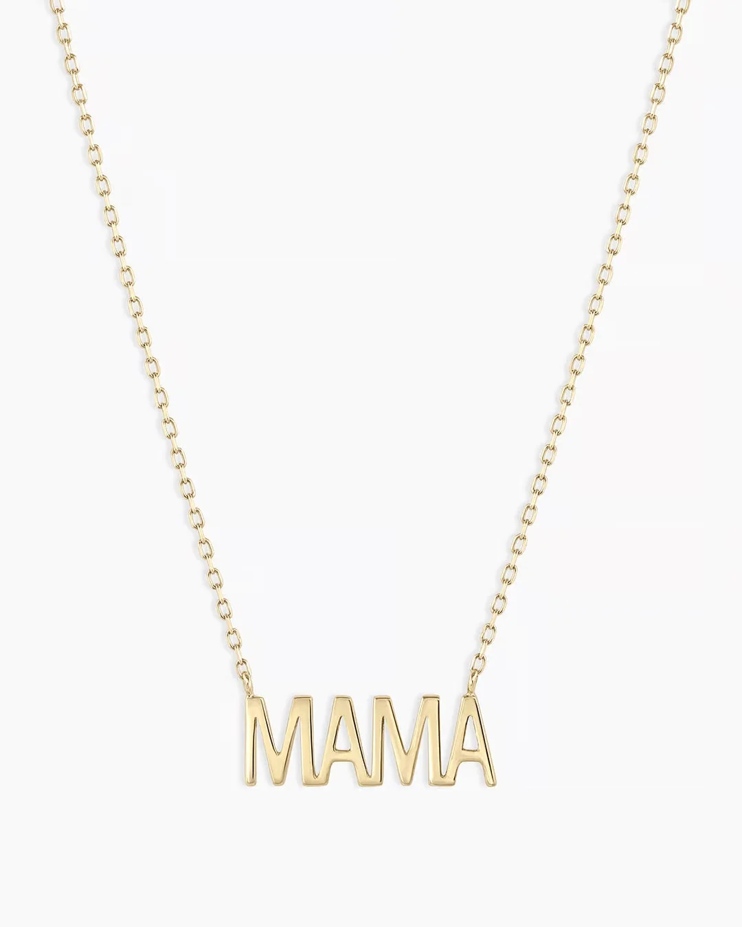 14K Gold Mama Necklace
