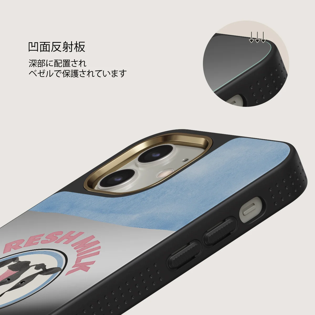 Milkshake - iPhone 12 ケース
