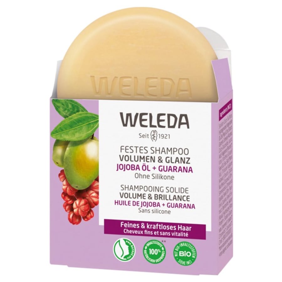 WELEDA Shampoo Solidna objętość i połysk szamponu