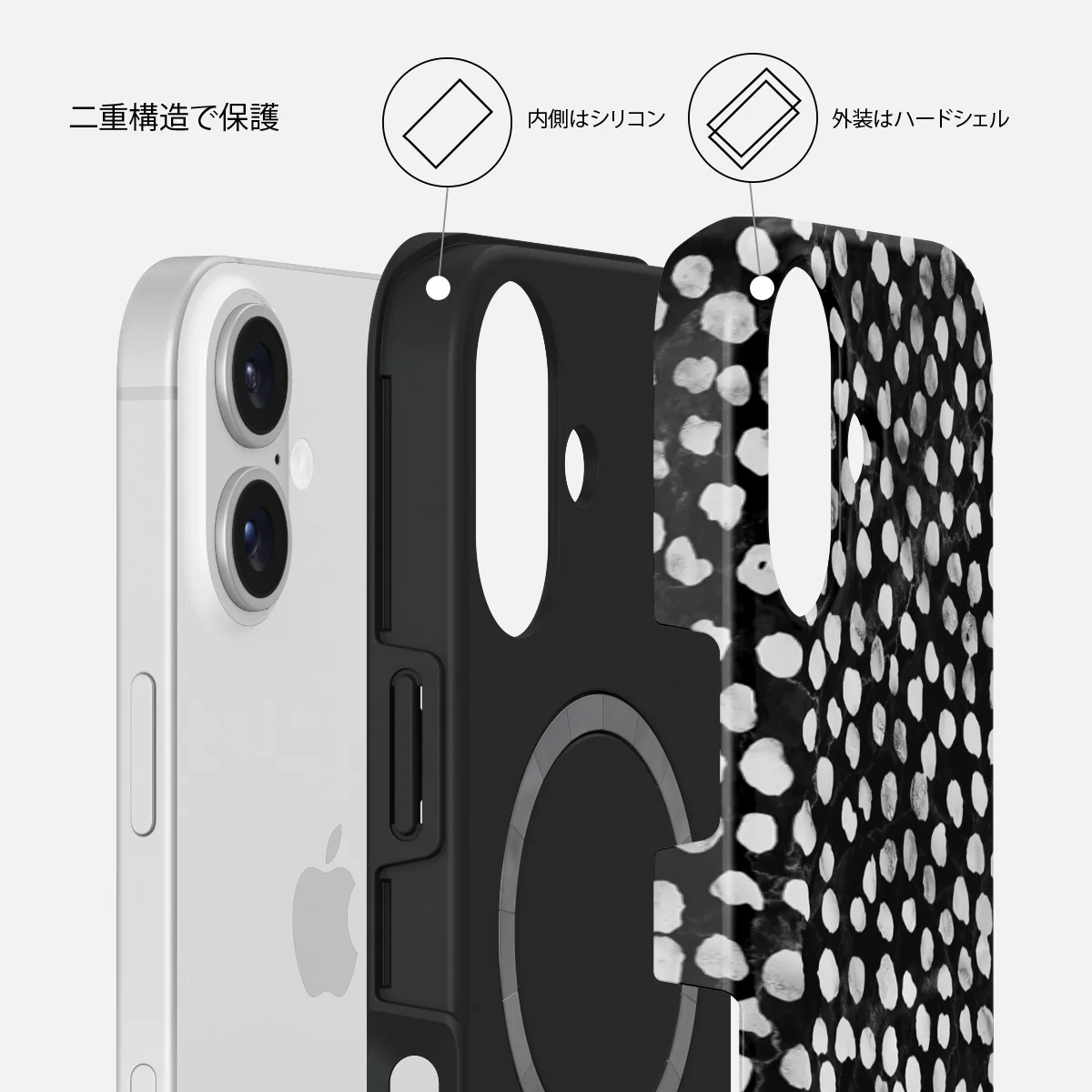 Night Sky - iPhone 16 Plus ケース