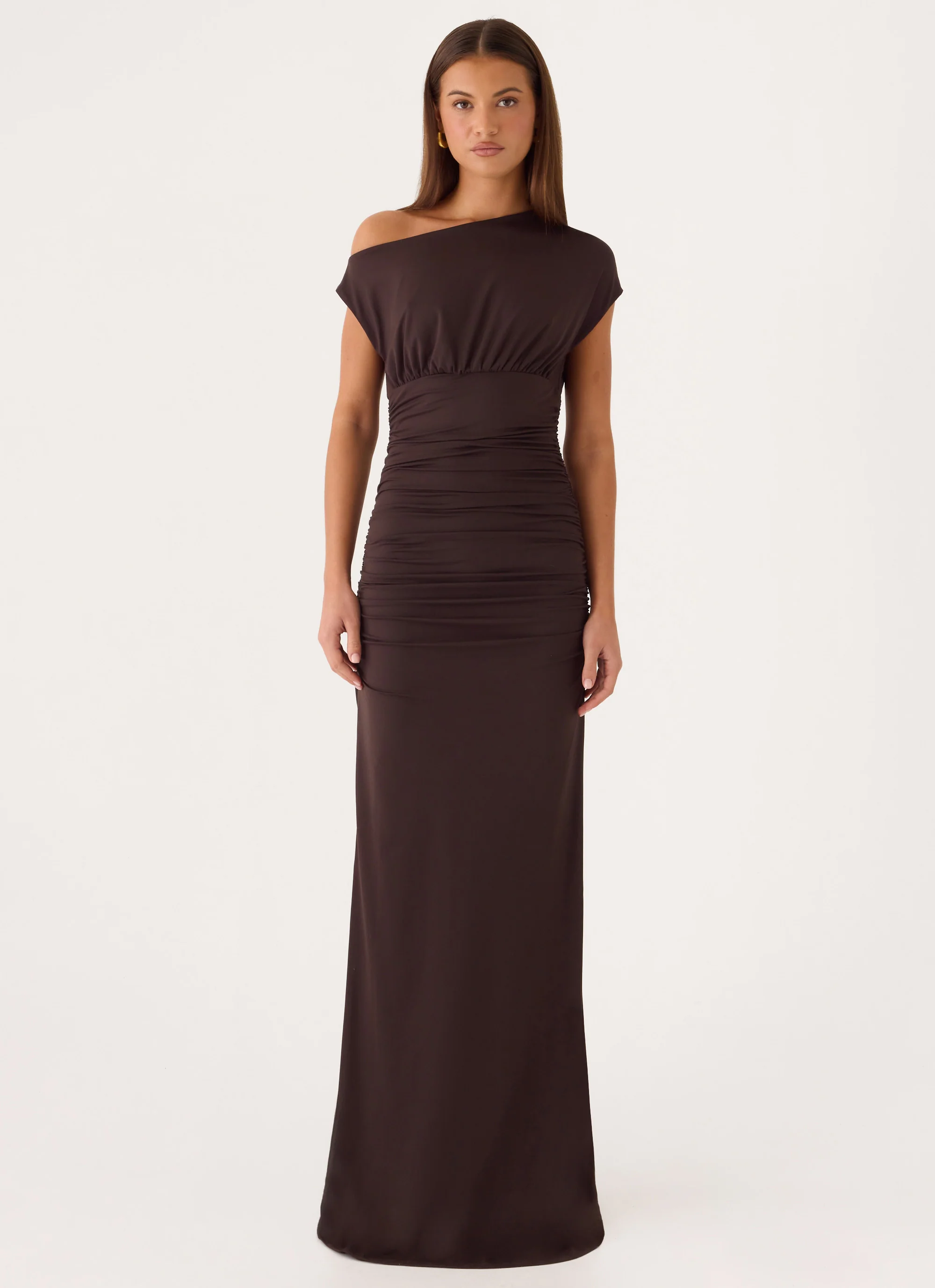 Liana Maxi Dress - Chocolate